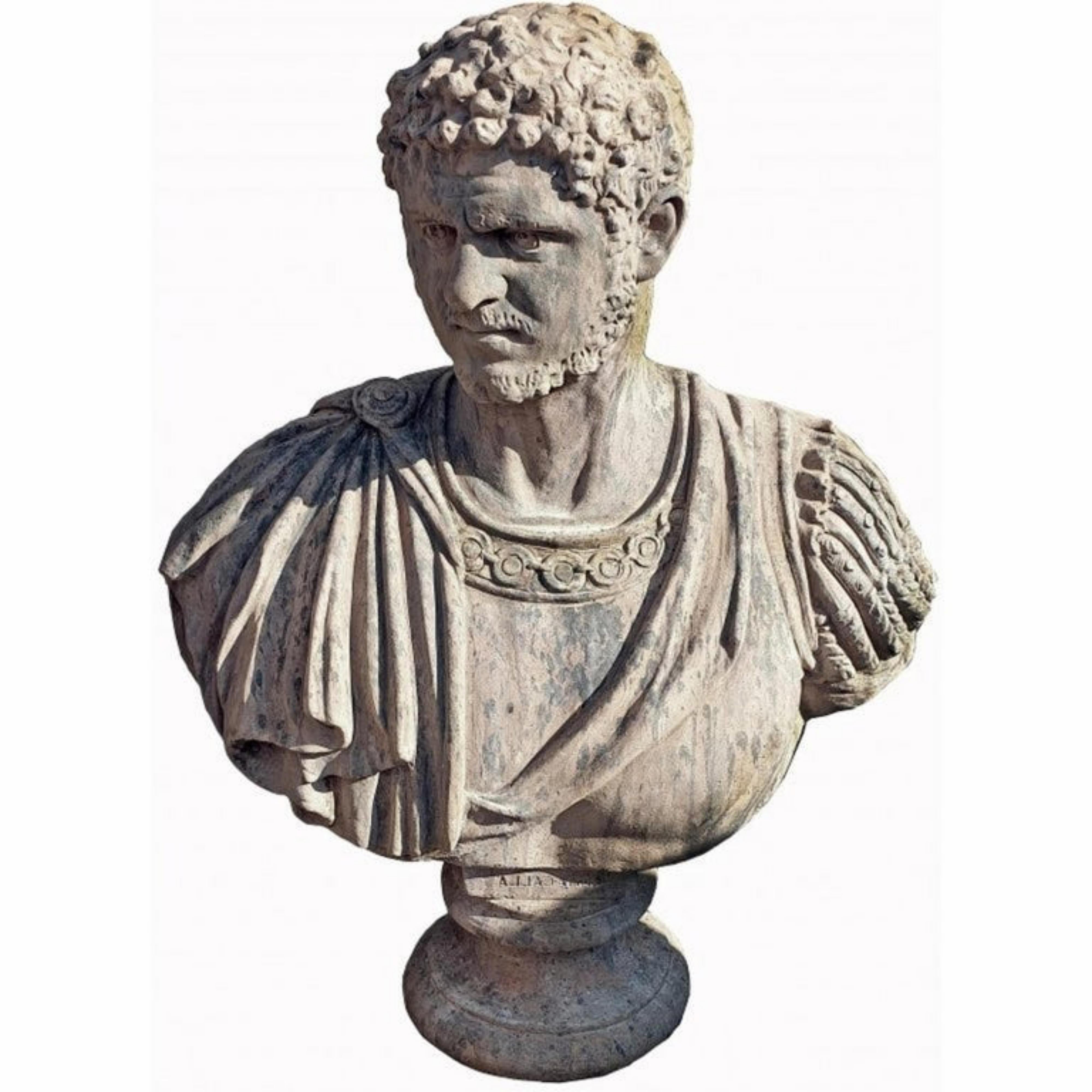 Bust of Caracalla in Terracotta, Early 20th Century In Good Condition For Sale In Madrid, ES
