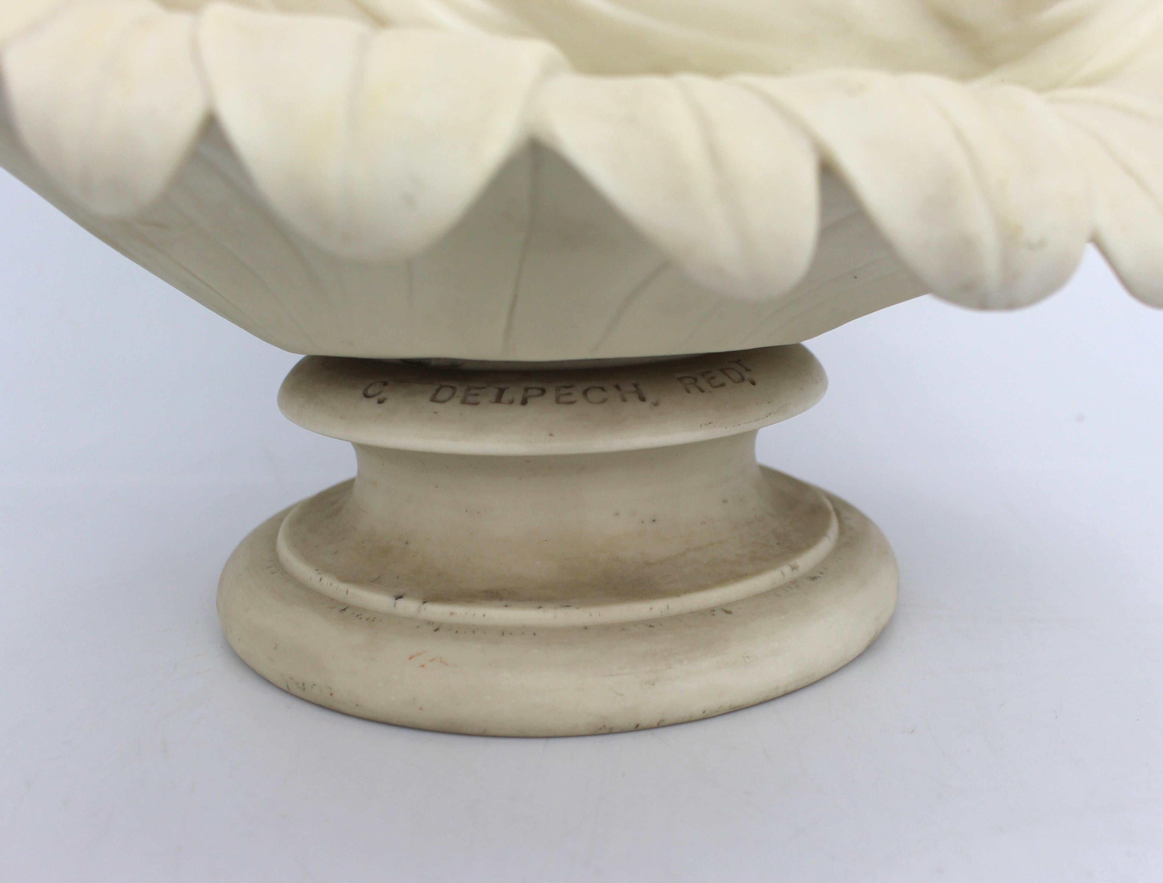 XIX secolo Busto di Clytie, Copeland Parian Ware dopo C.C. Delpech, Inghilterra, 1868 in vendita