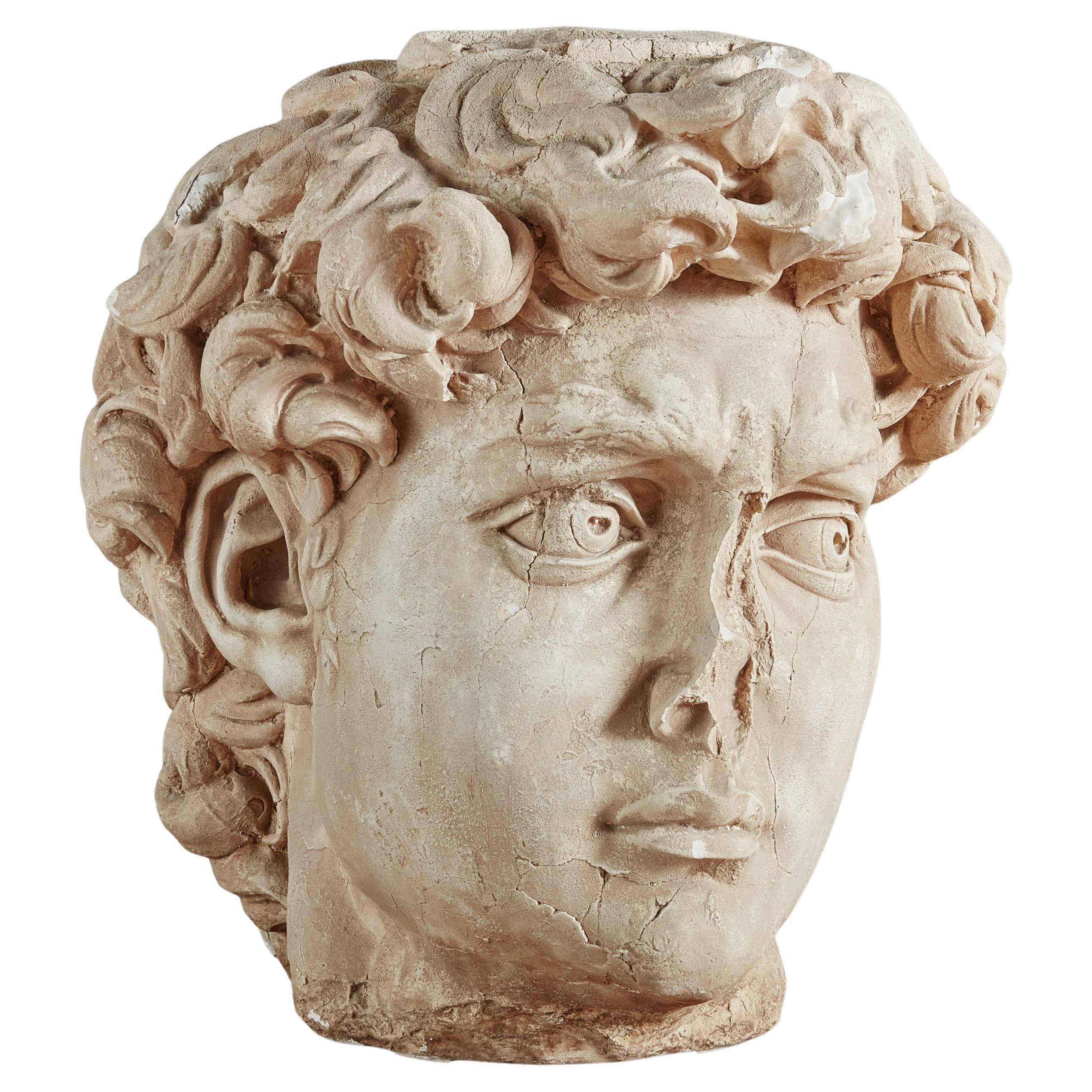 Bust of David by Stone International, 1992