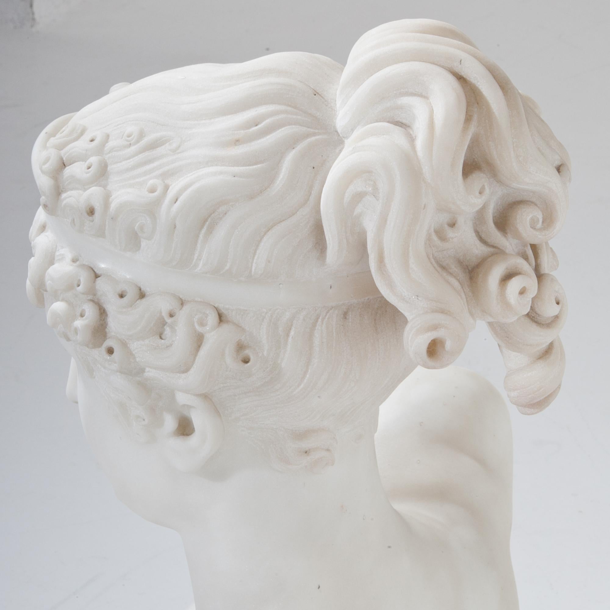Neoclassical Bust of Ebe after Canova, 19th Century