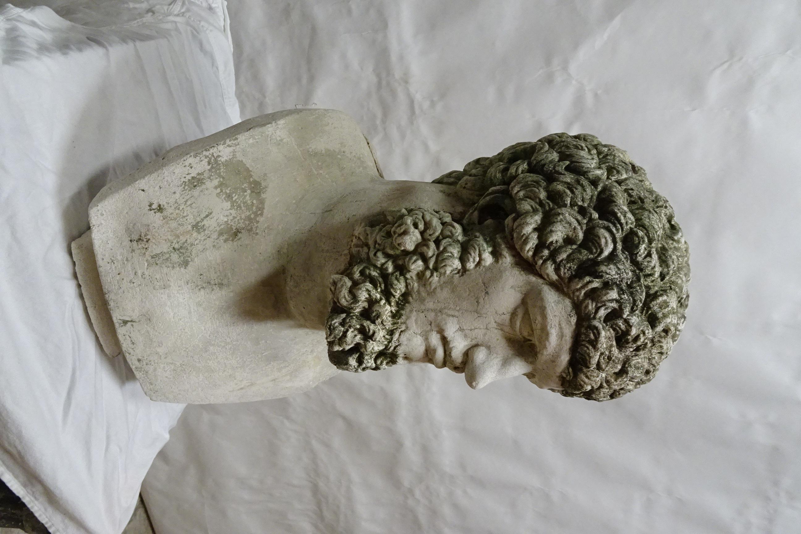 Swedish Bust of Emperor Lucius Aurelius Verus For Sale