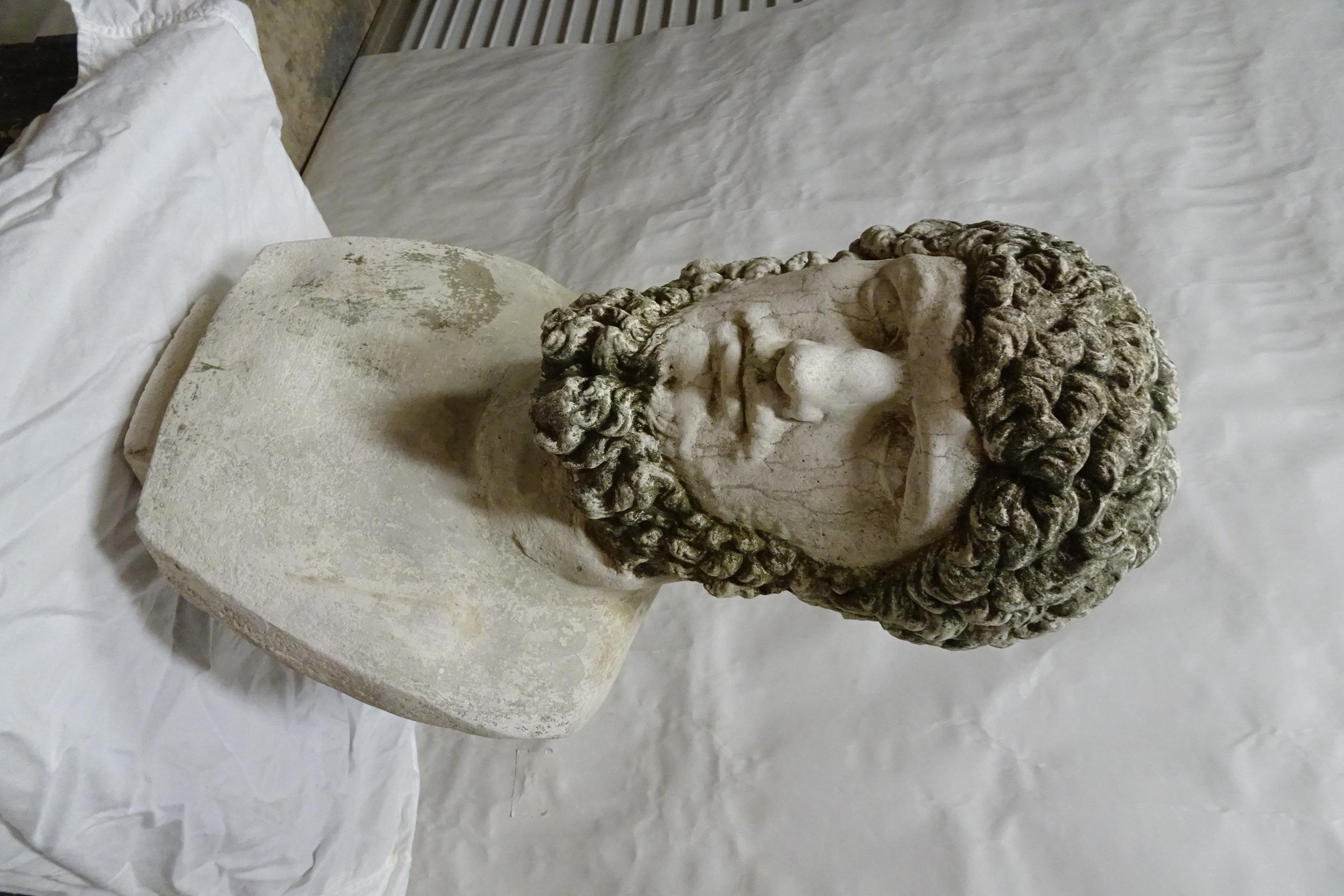 Bust of Emperor Lucius Aurelius Verus In Good Condition For Sale In Hollywood, FL