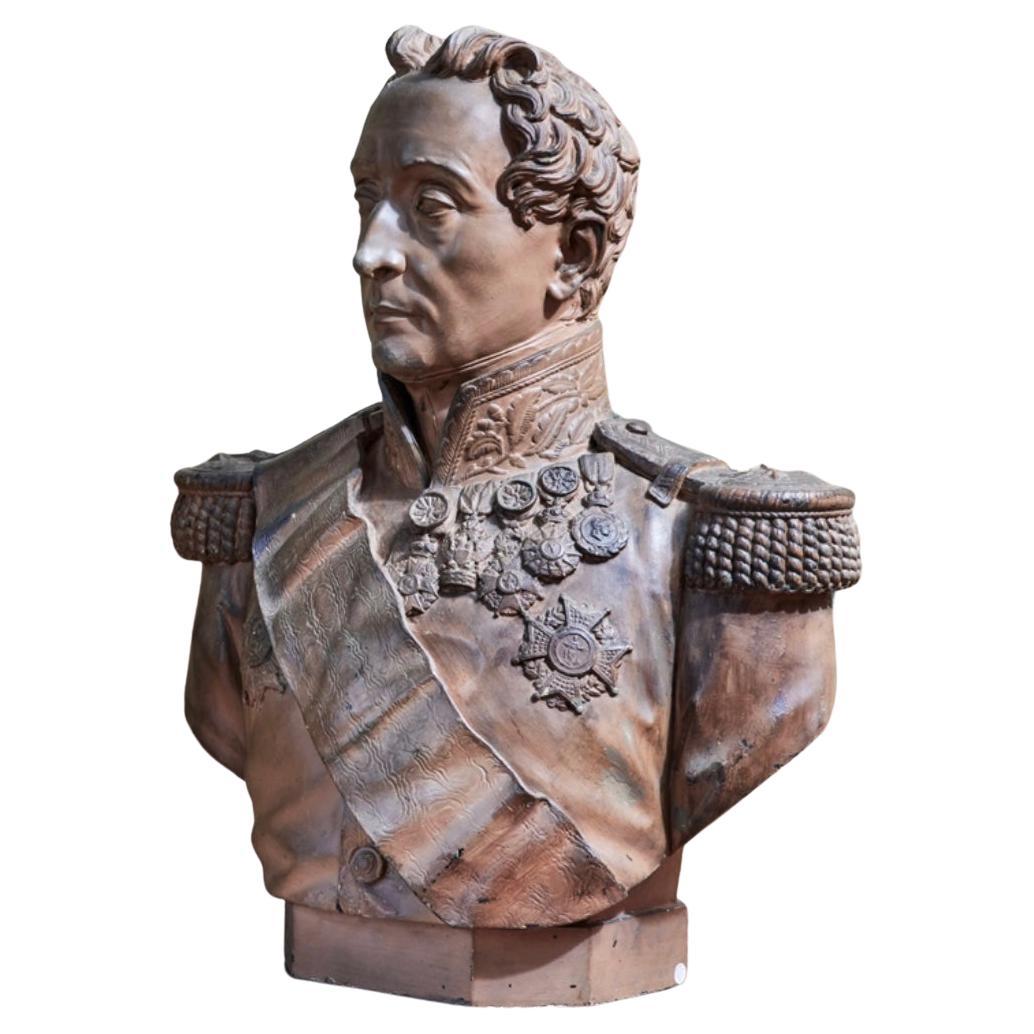 Bust of General Pierre De Pelleport by Gaston Leroux-Veuvenot