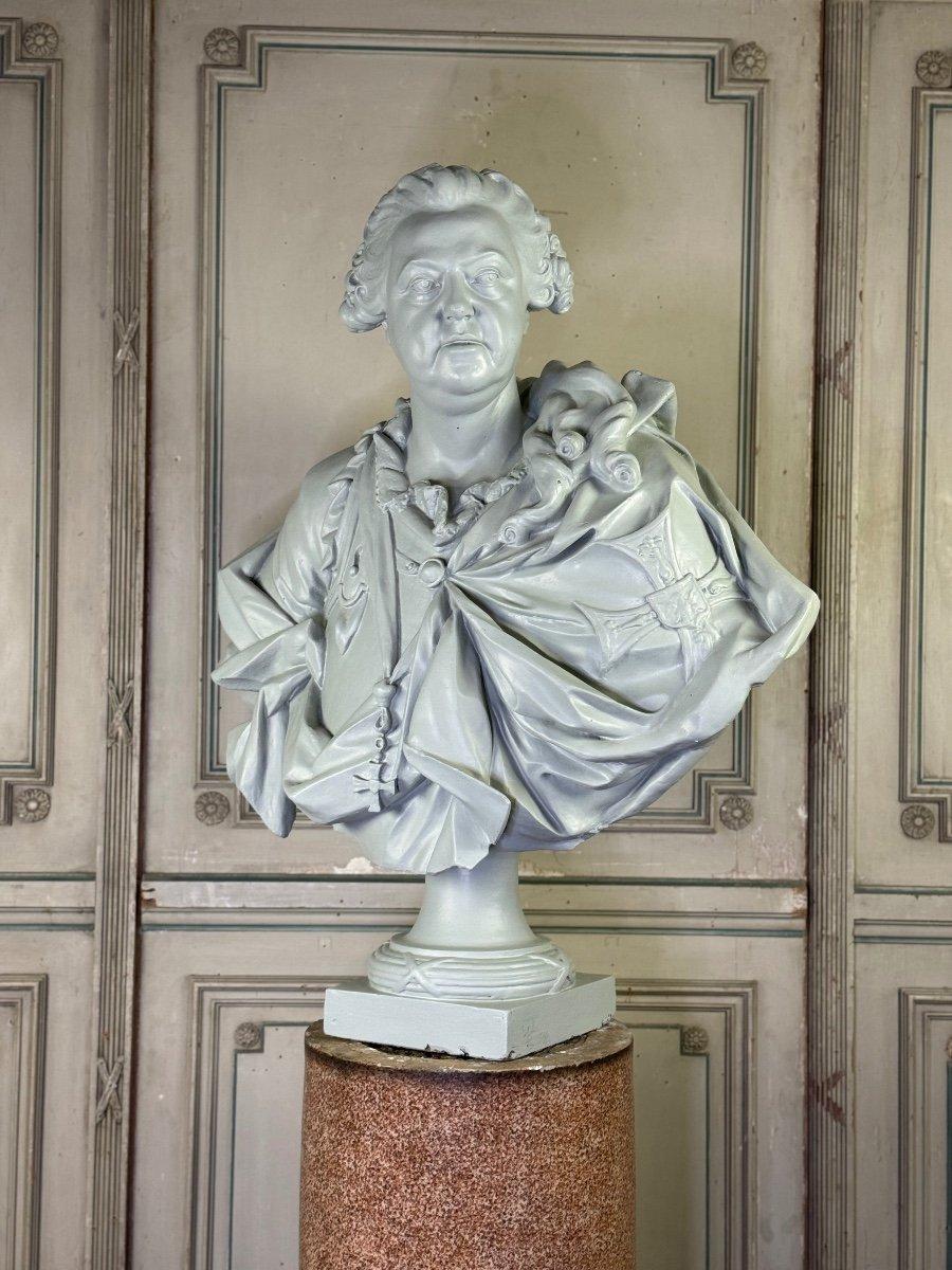 Louis XV Bust Of Governor-general Alexandre De Lorraine For Sale
