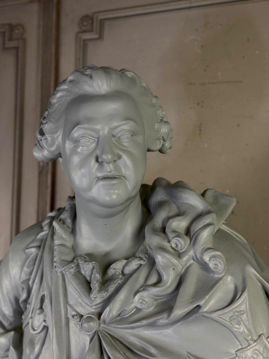 Plaster Bust Of Governor-general Alexandre De Lorraine For Sale