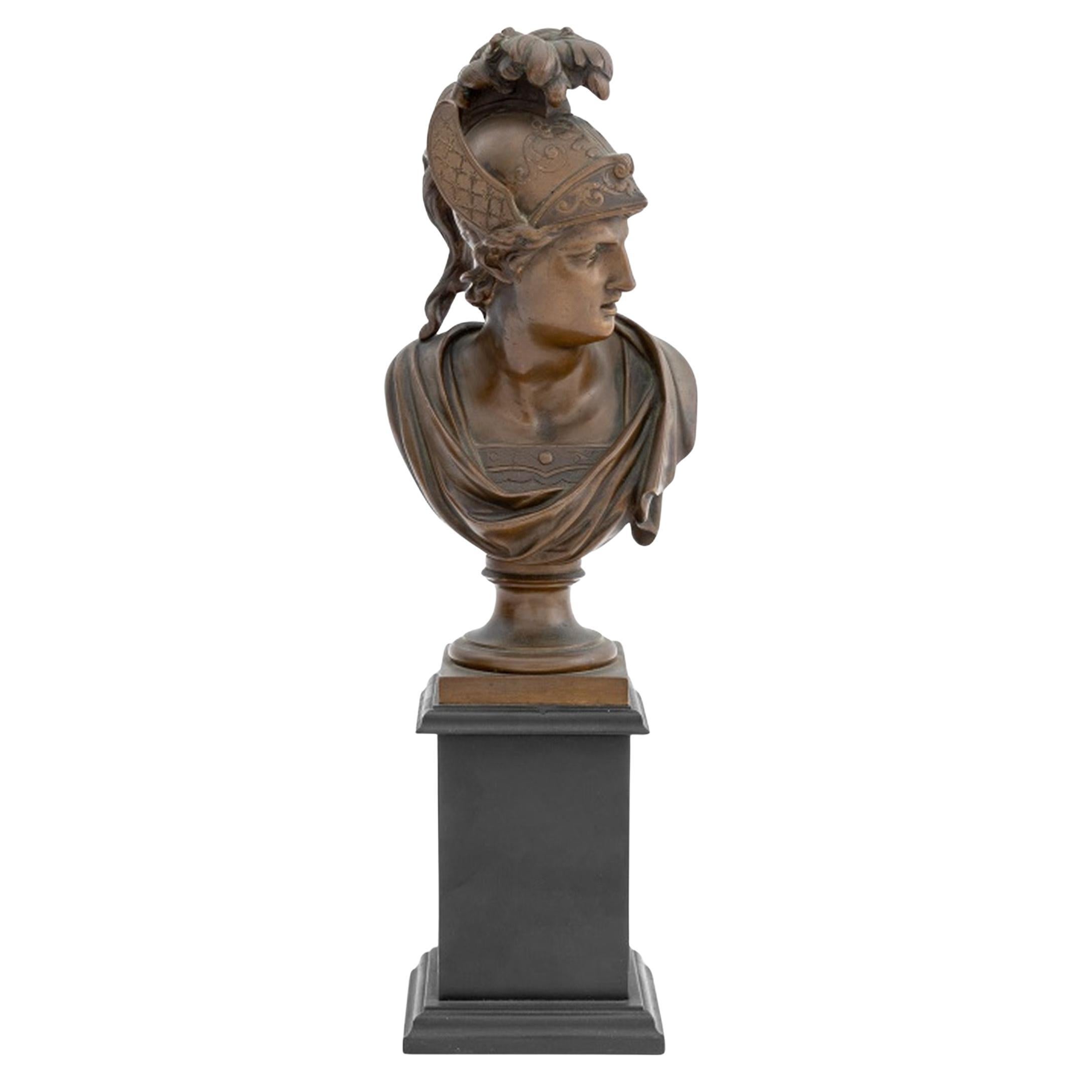 Bust of Hector the Trojan Bronze Sculpture
