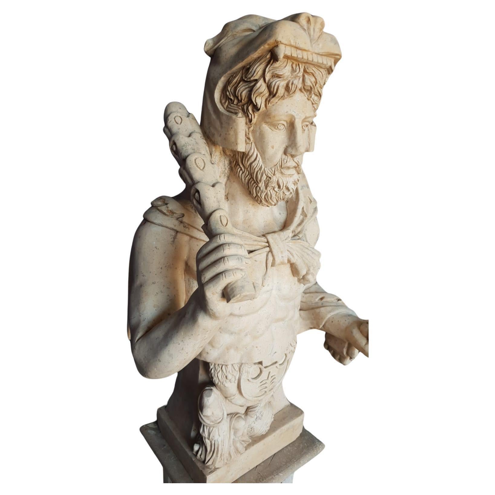 Busto di Ercole In condizioni buone in vendita a Rome, IT