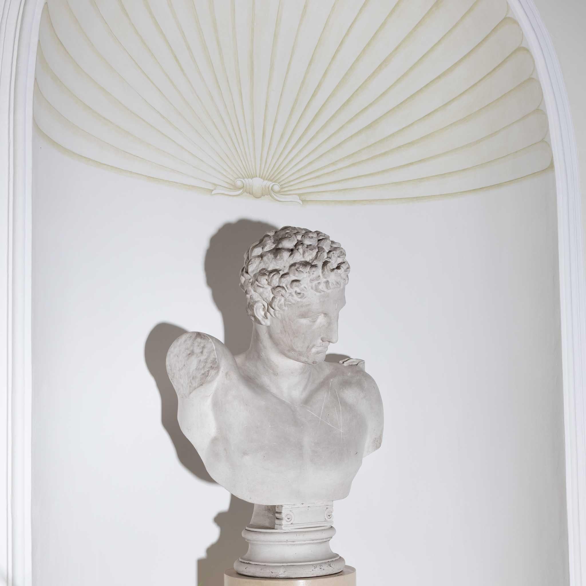 Bust of Hermes of Olympia, Late 19th Century In Good Condition For Sale In Greding, DE