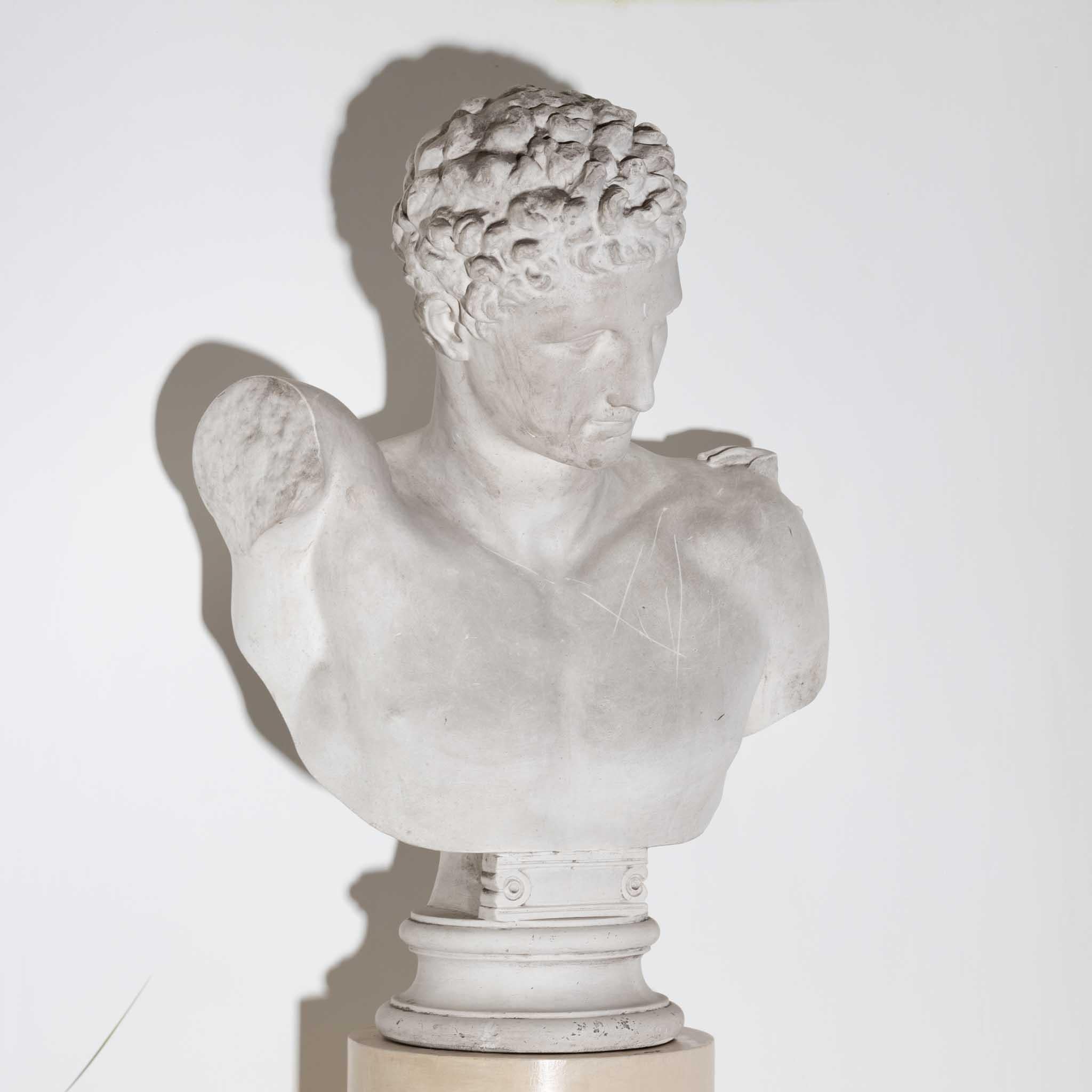 Bust of Hermes of Olympia, Late 19th Century For Sale 2