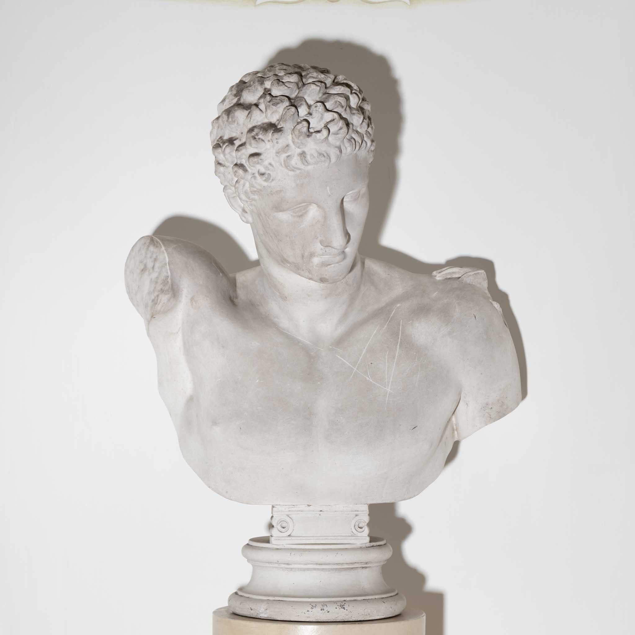 Bust of Hermes of Olympia, Late 19th Century For Sale 3