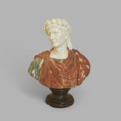 Bust of Julius Ceasar in Marble