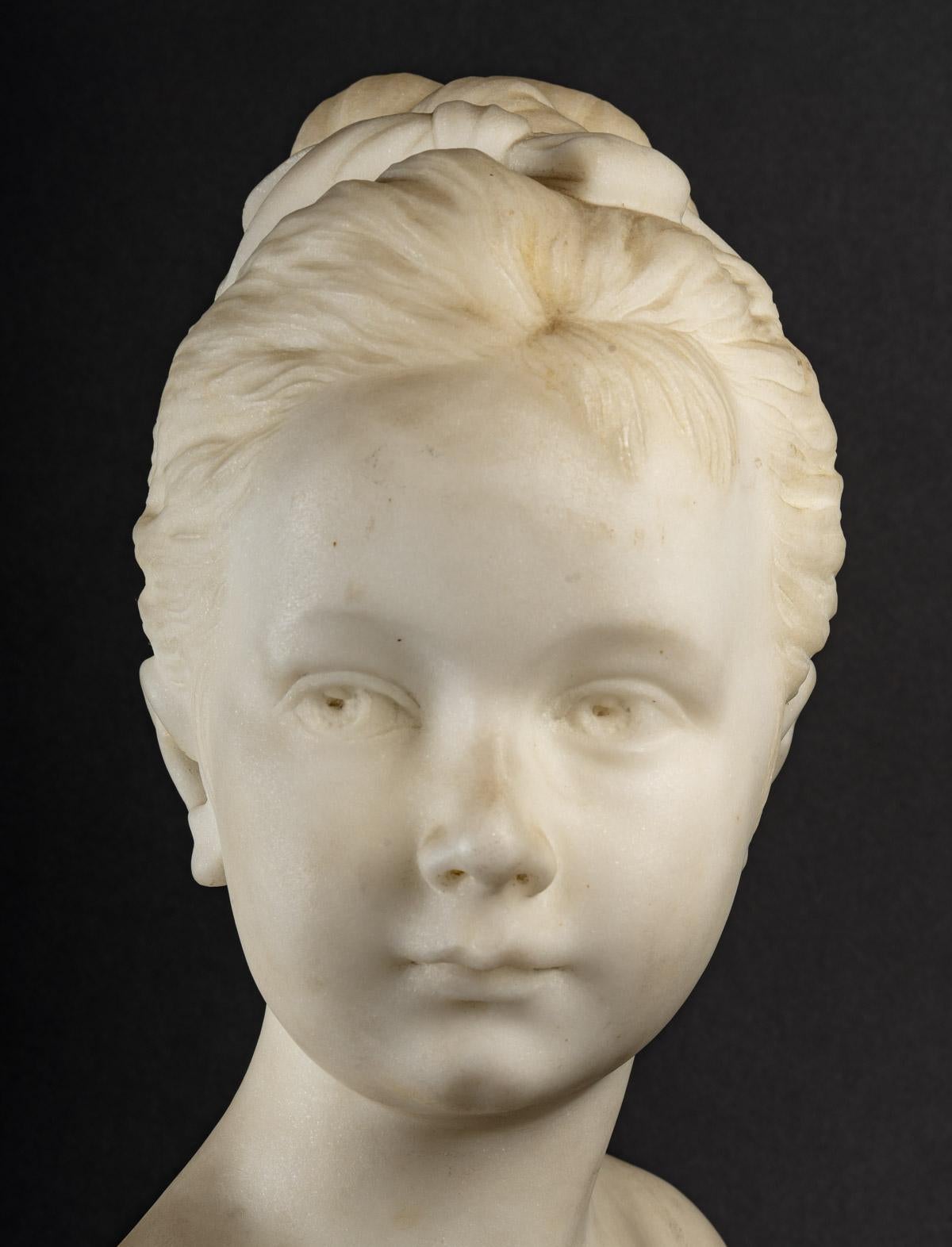 Bust of Louise Brongniart by Jean-Antoine Houdon 2
