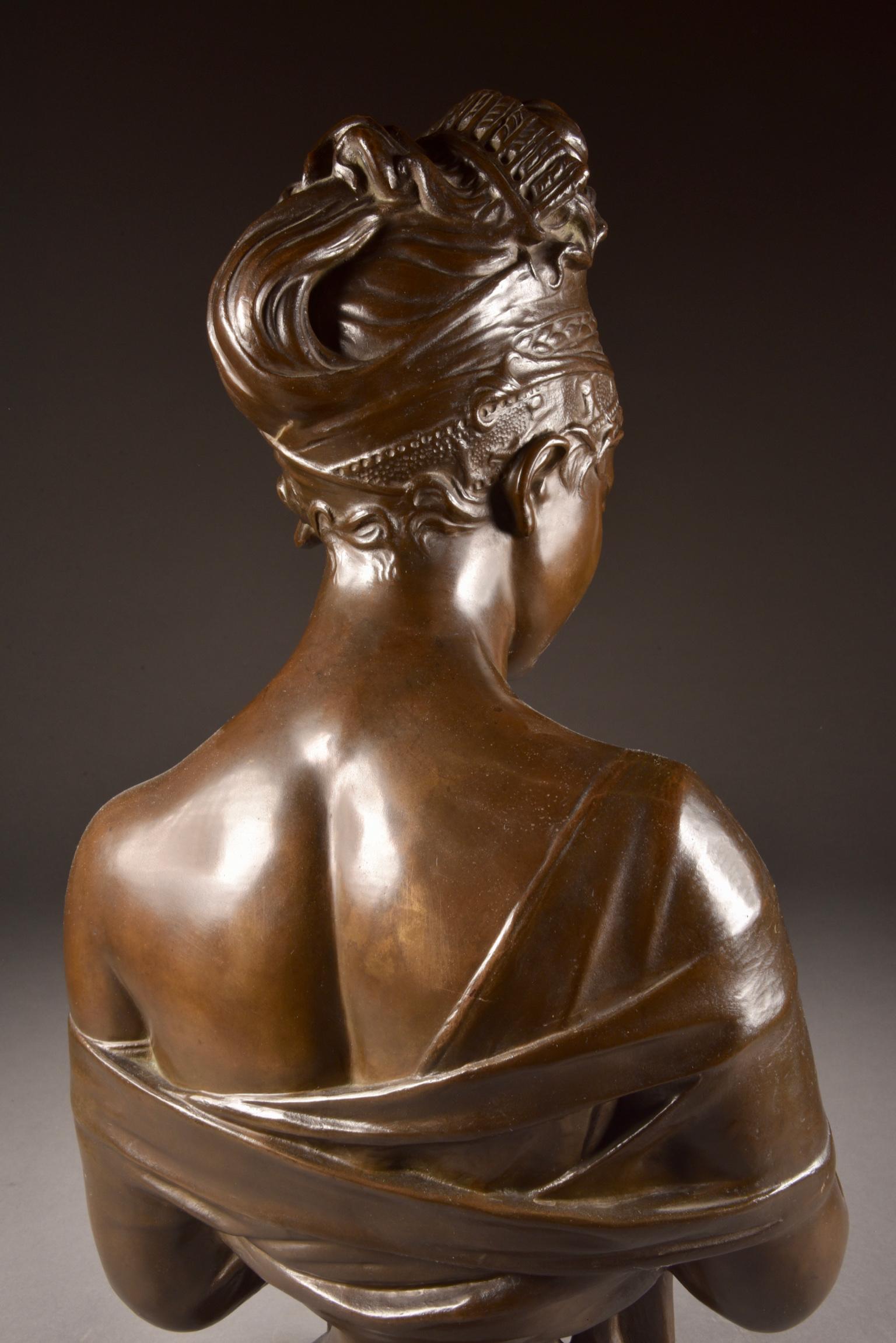 Bust of Madame Récamier, After Jean, Antoine Houdon ‘1741-1828’ For Sale 10
