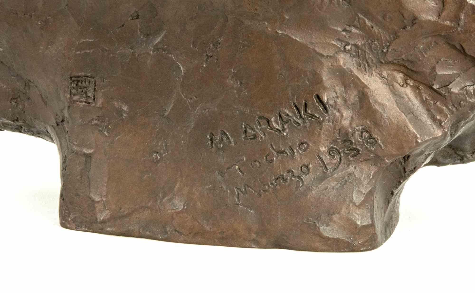 Büste eines Mannes, 1938 (Mitte des 20. Jahrhunderts) im Angebot