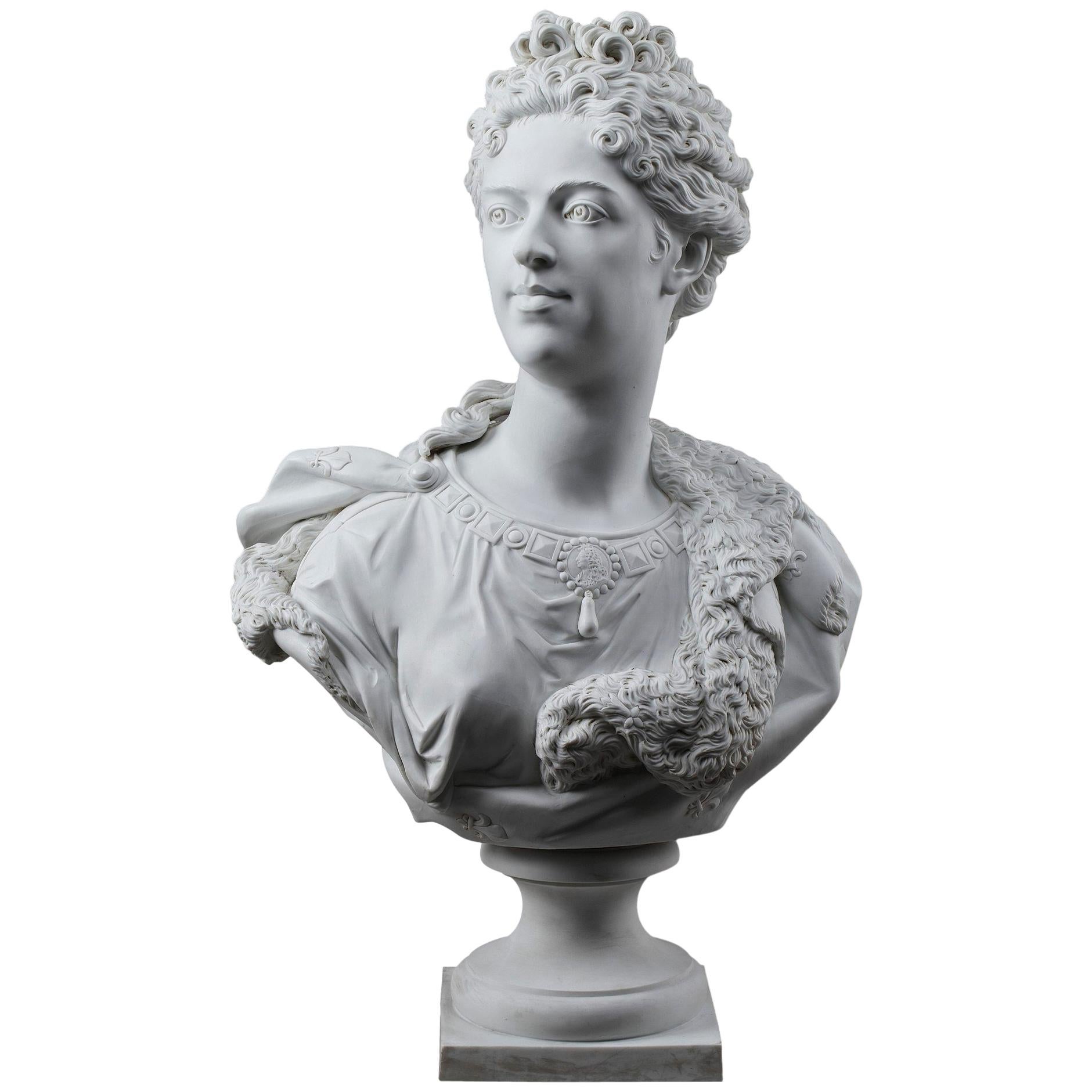 Bust of Marie Adélaïde of Savoy, Duchess of Burgundy After Coysevox