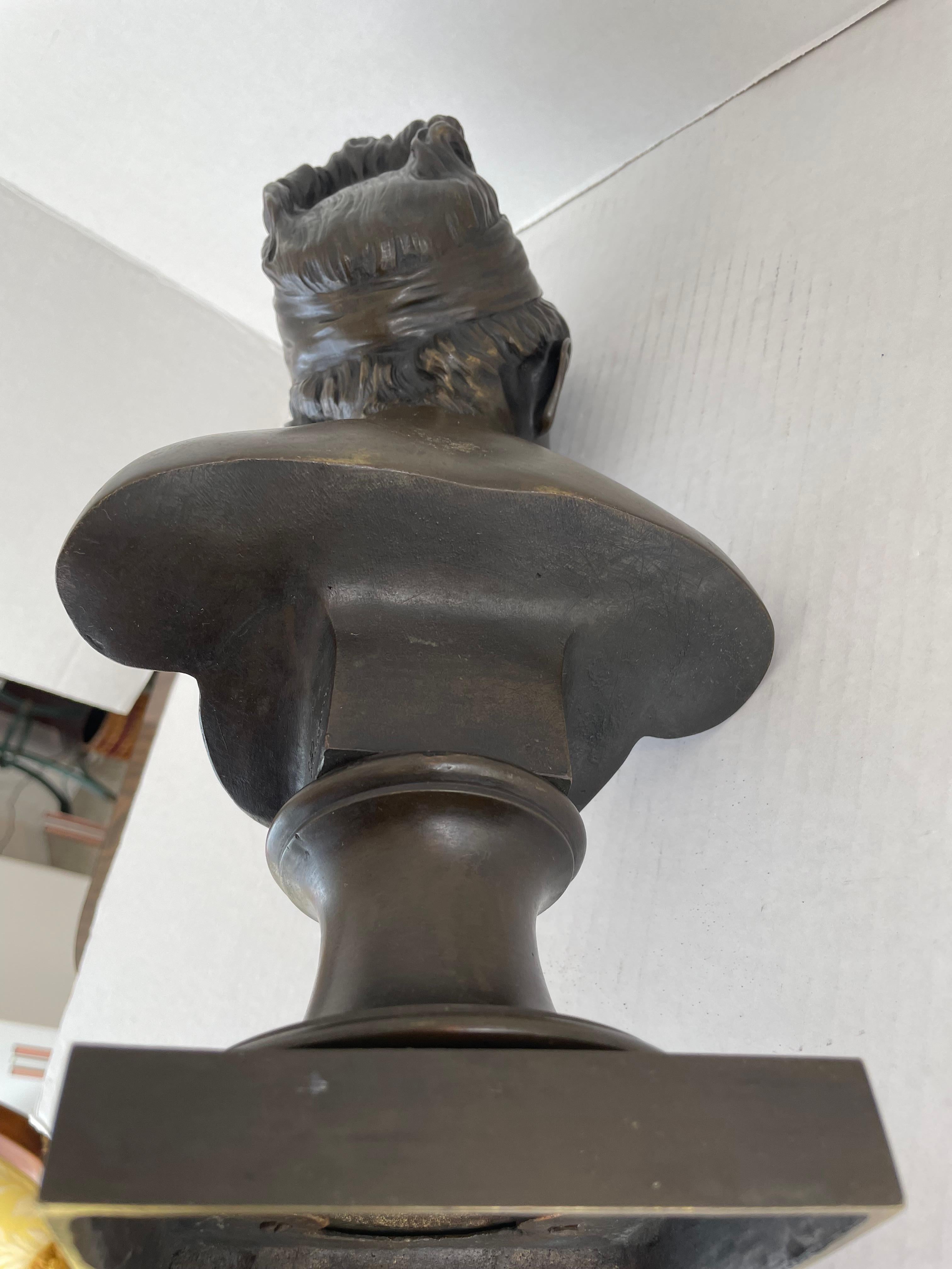 Bust of Marie Louise Brongniart after Jean Antoine Houdin For Sale 3