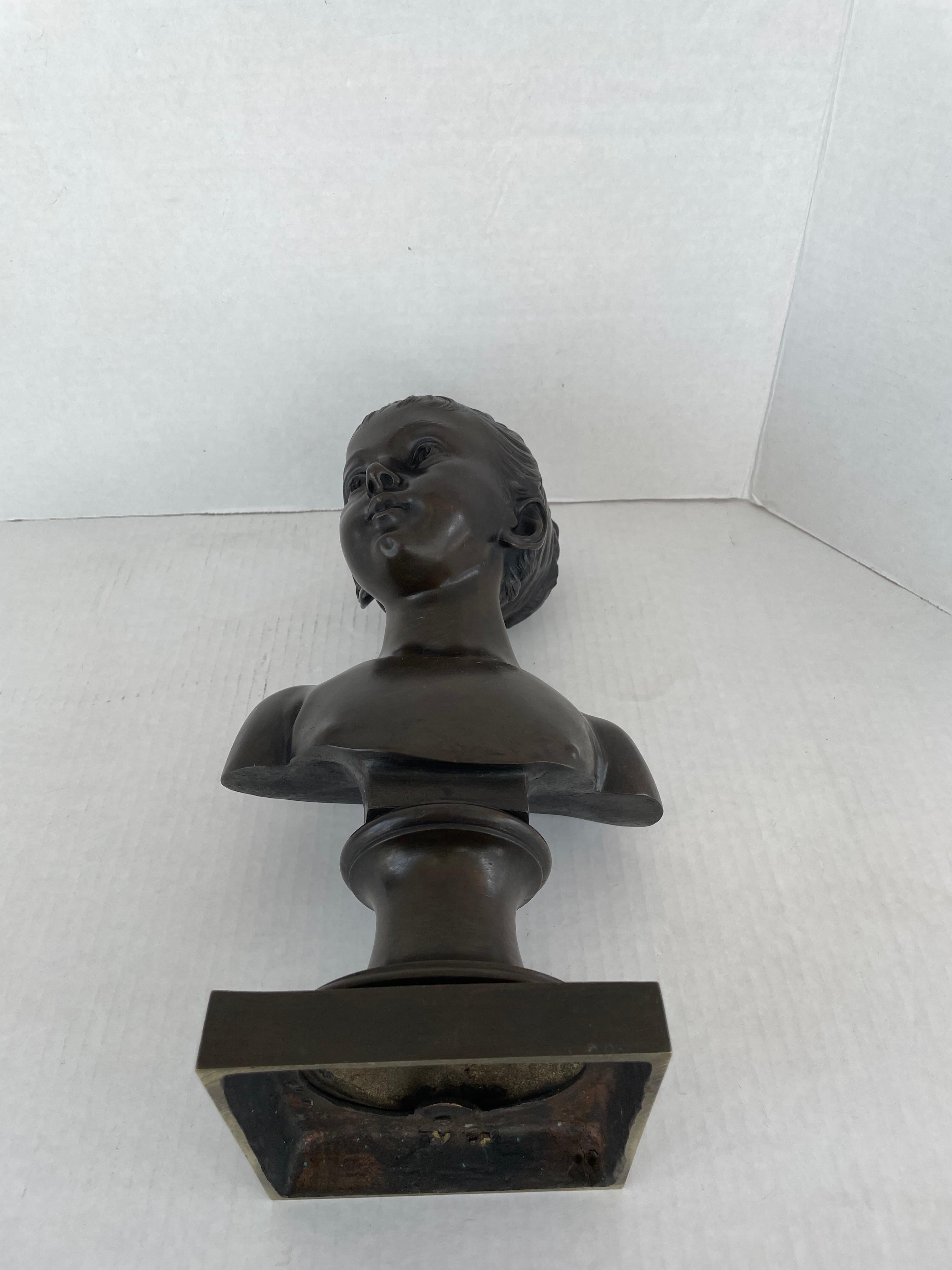 Bust of Marie Louise Brongniart after Jean Antoine Houdin For Sale 6