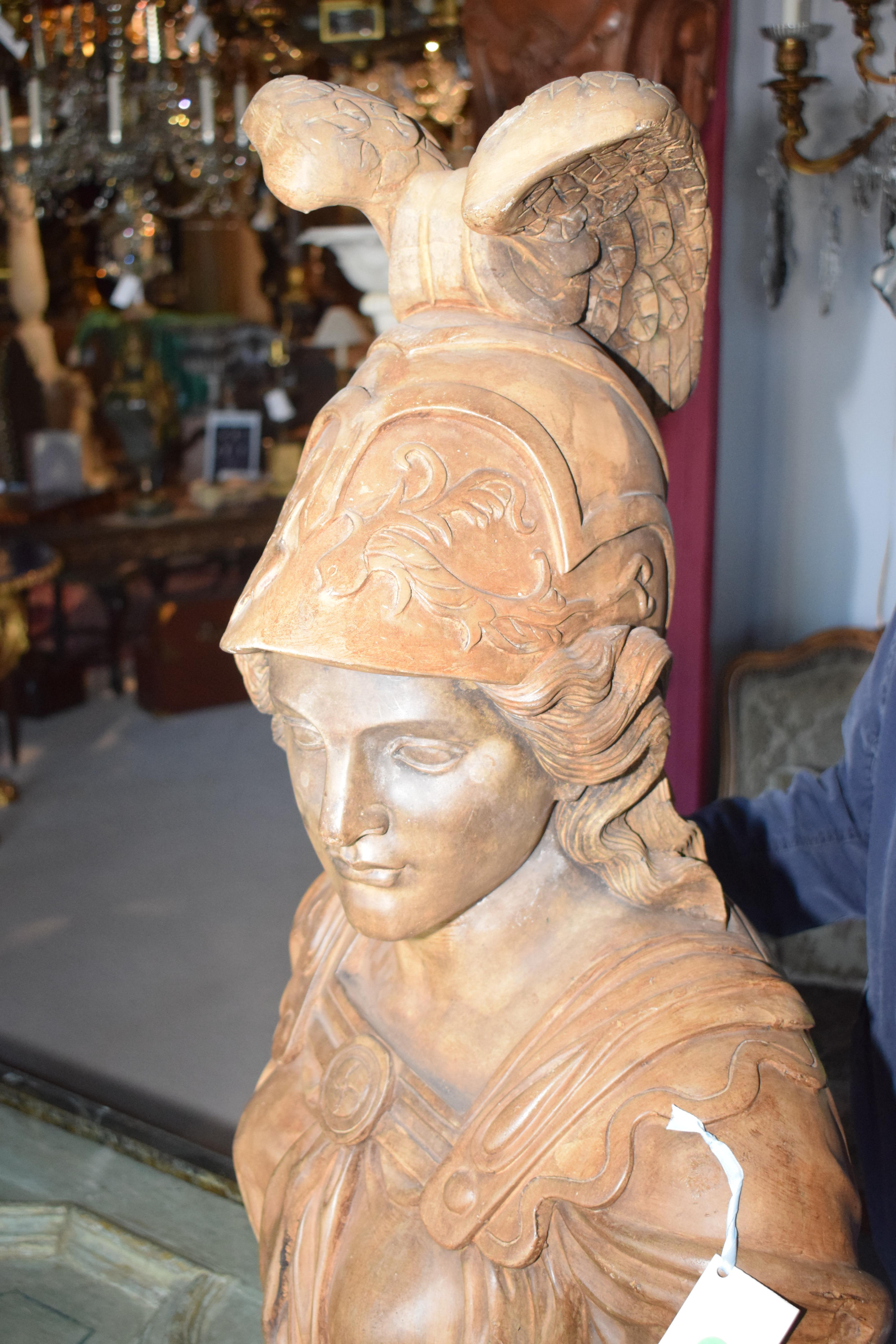 Bust of Minerva For Sale 1