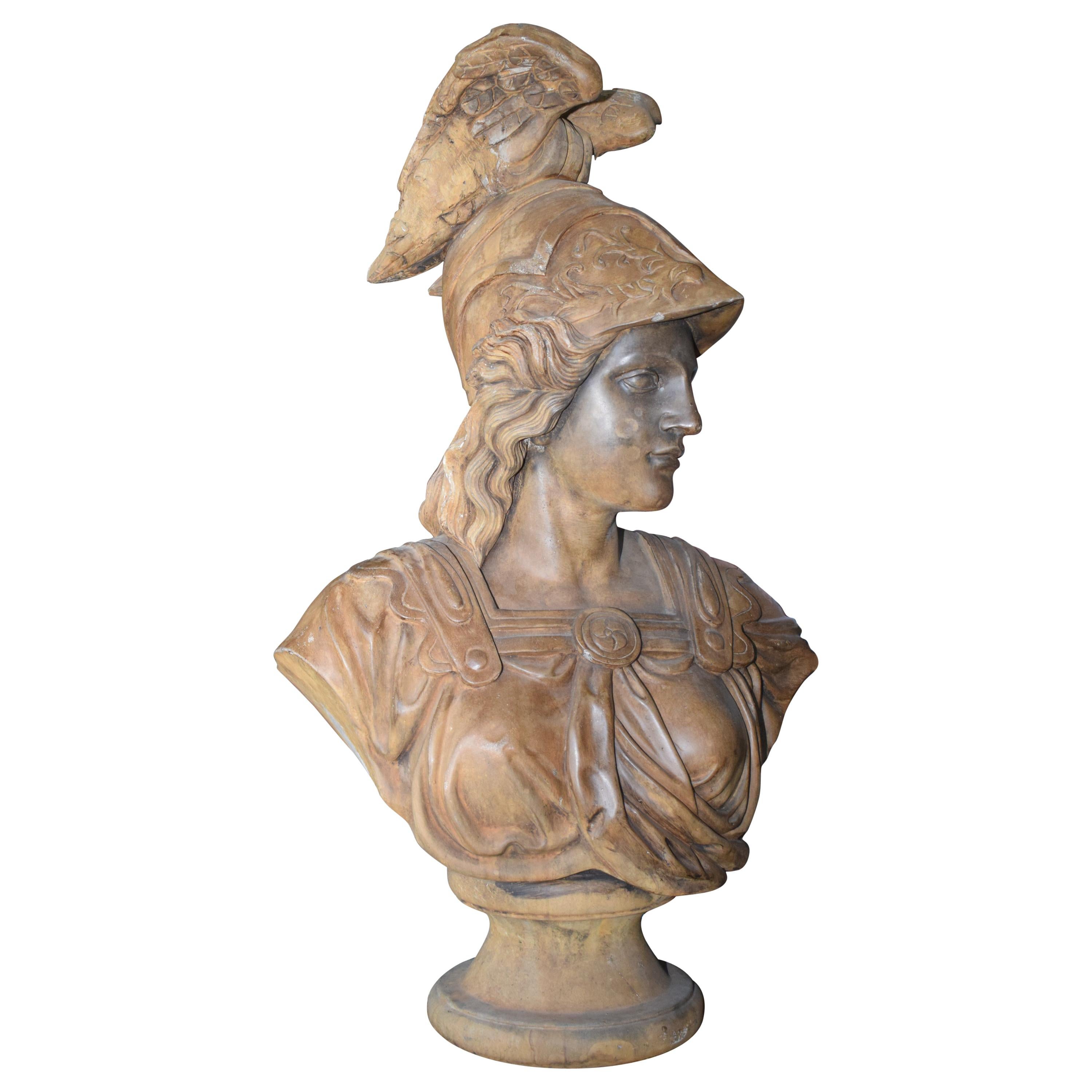 Bust of Minerva For Sale