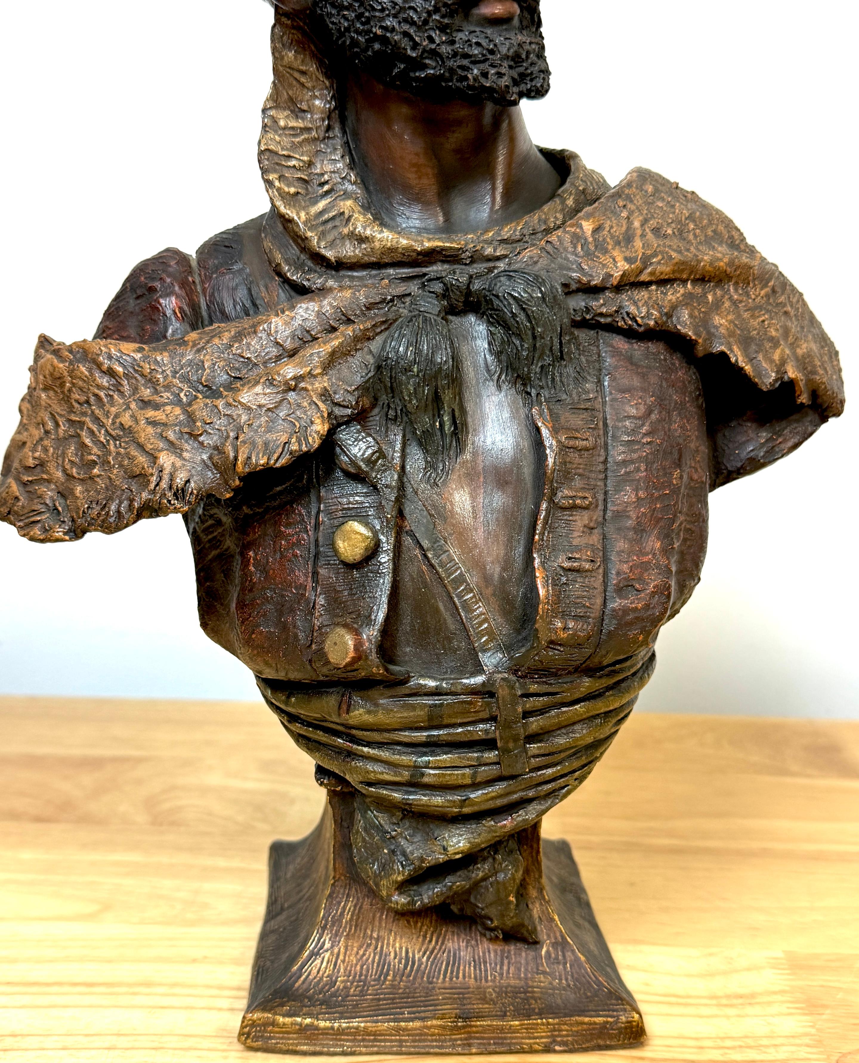 Austriaco Busto di tribù nordafricana, 