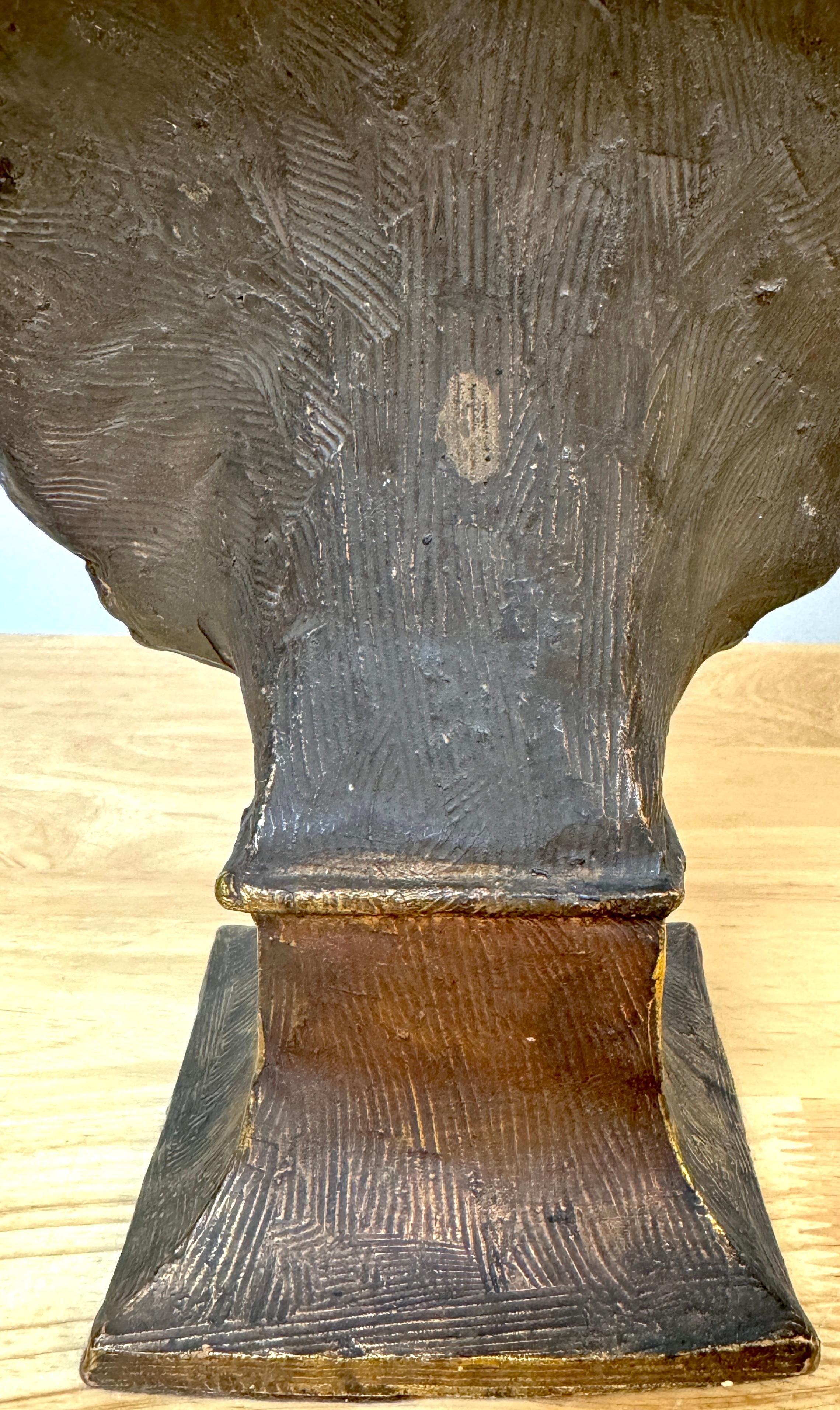 Terracotta Busto di tribù nordafricana, 