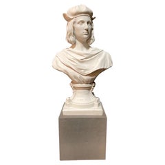 Bust of Raphael - 20th Century Renaissance Artist Sculpture