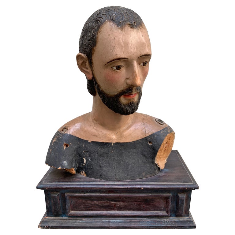 Bust of Saint Ignatius of Loyola For Sale at 1stDibs