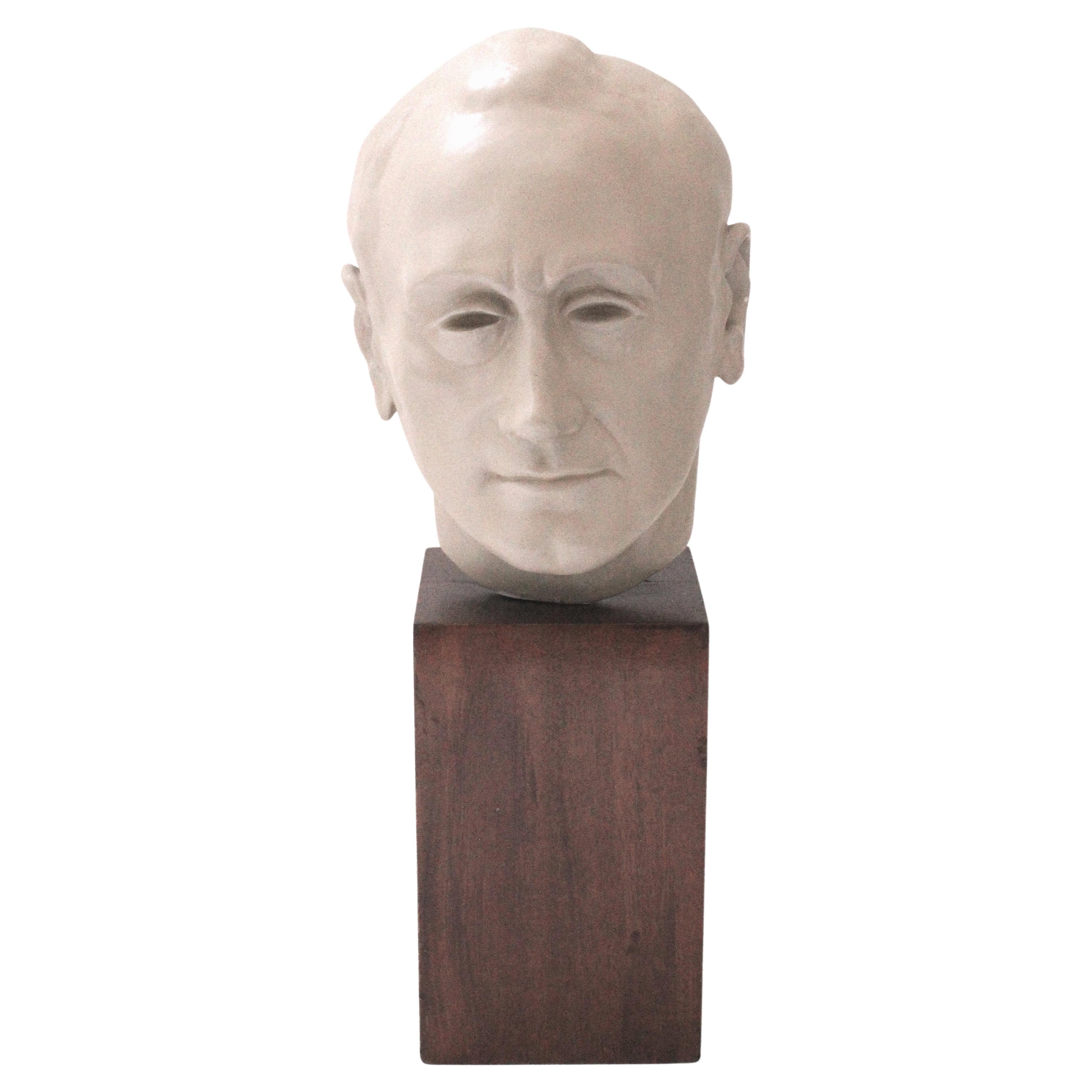 Bust of the Architect Morris Lapidus For Sale