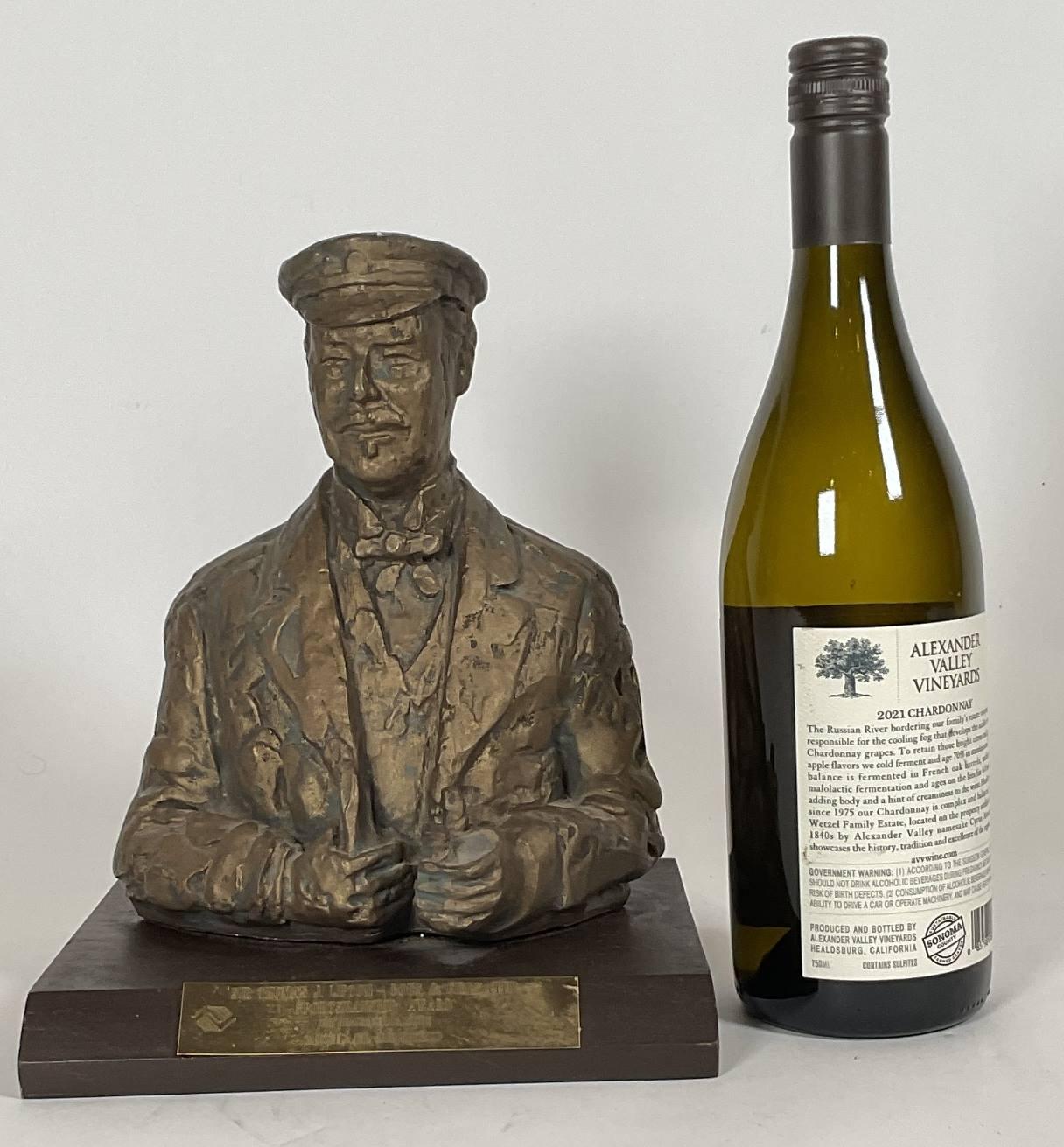 European Bust of Yachtsman Sir Thomas J Lipton For Sale