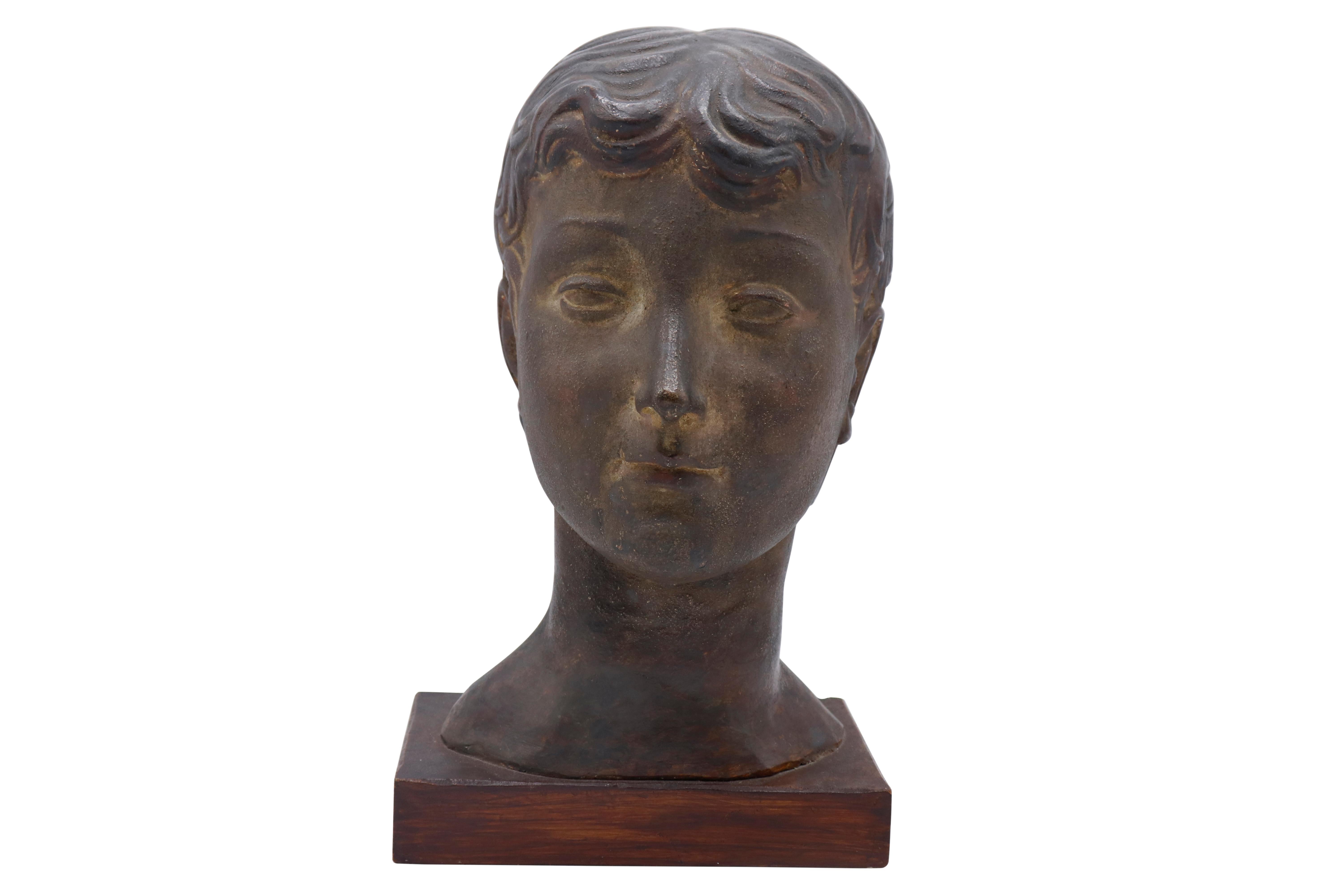 American Bust of Young Woman