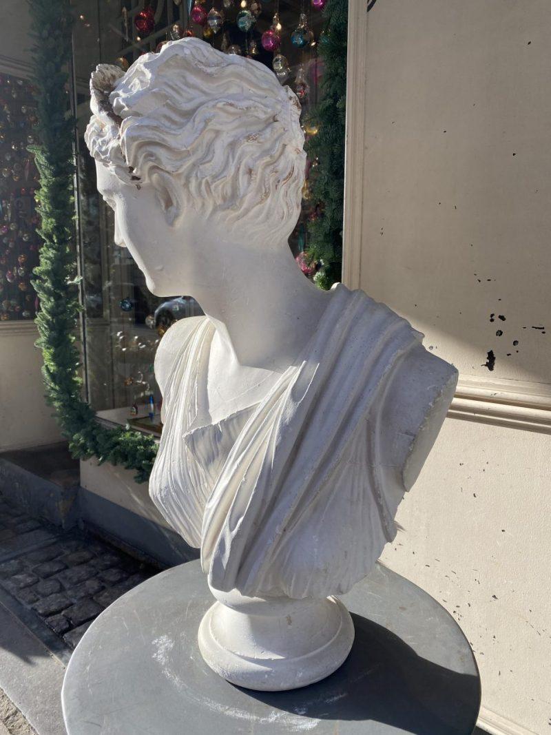 Buste - Chasseuse romaine Diana - France Bon état - En vente à Copenhagen K, DK