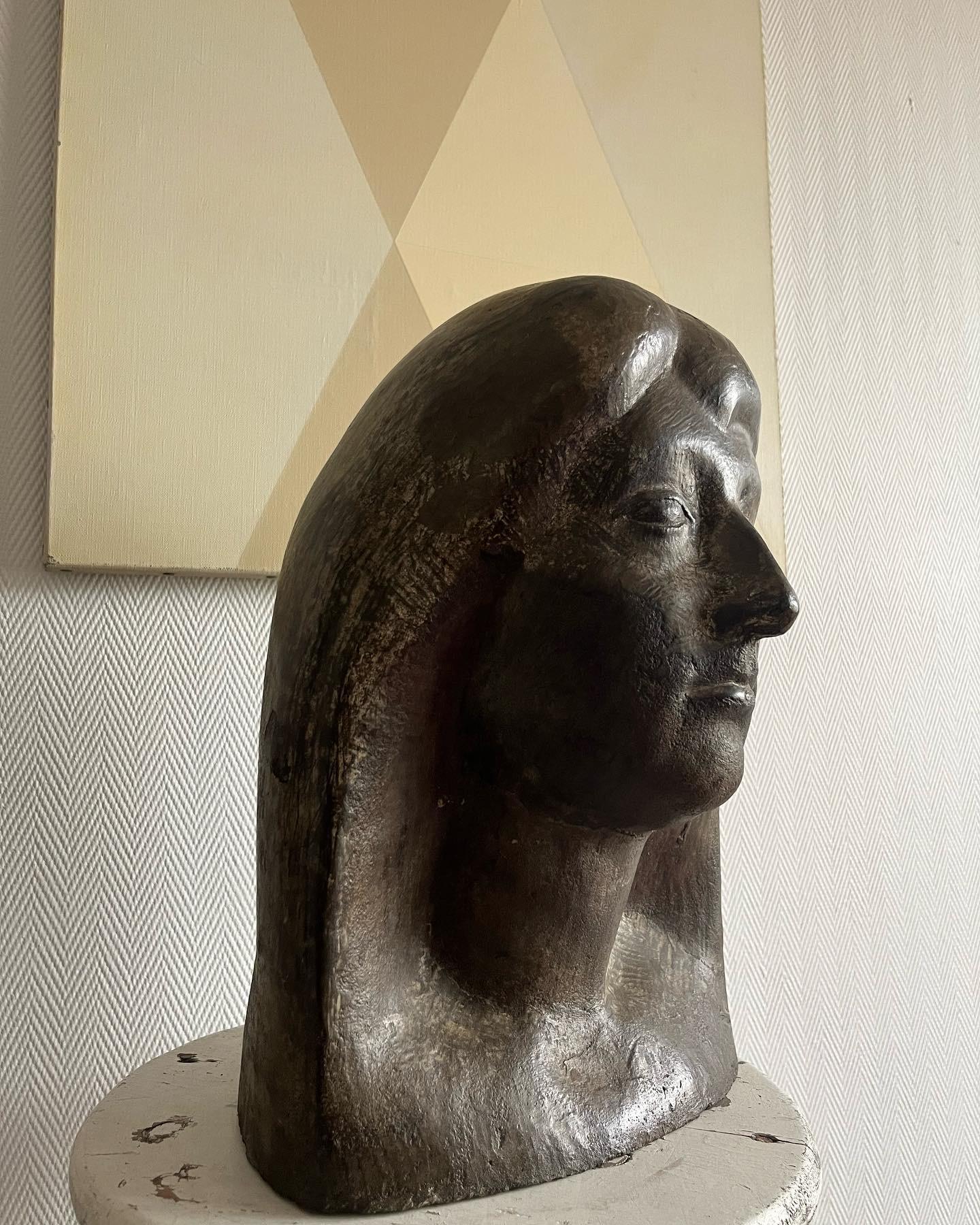 Francese Busto di donna di Robert The 1960 in vendita