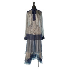 Bustier, silk chiffon tunic and skirt ensemble JEAN-PAUL GAULTIER
