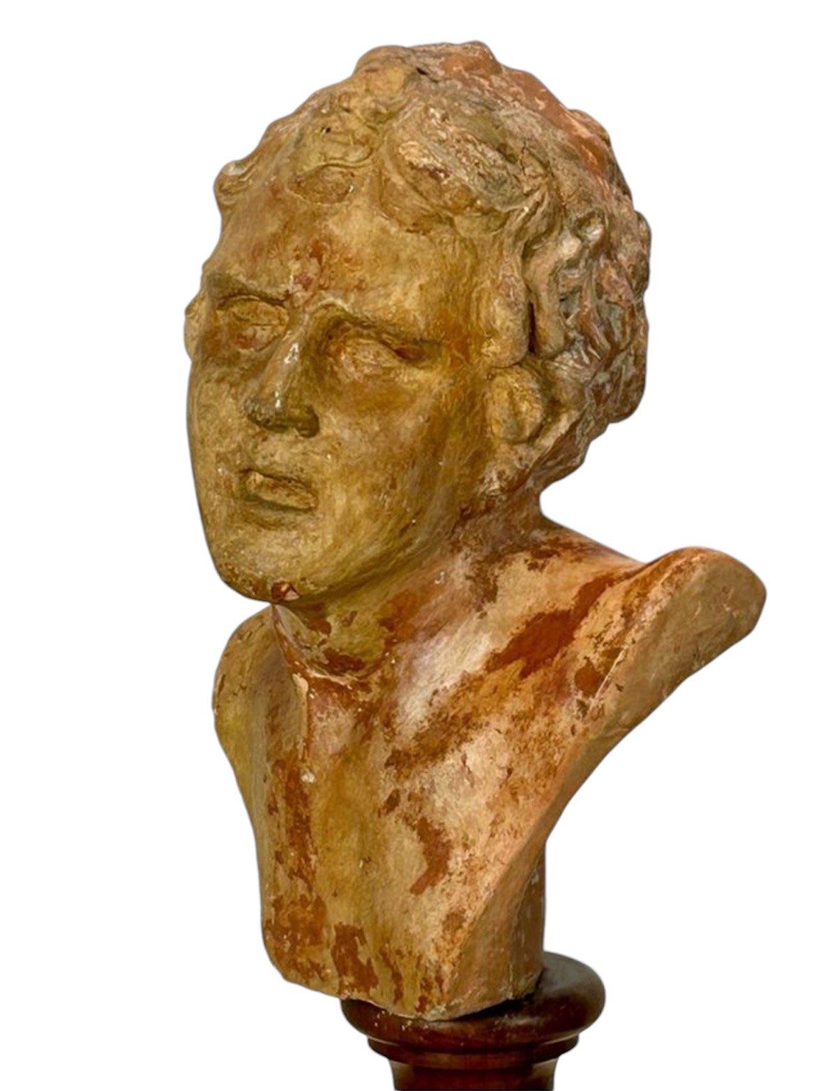 Art Déco Busto clásico masculino in vendita