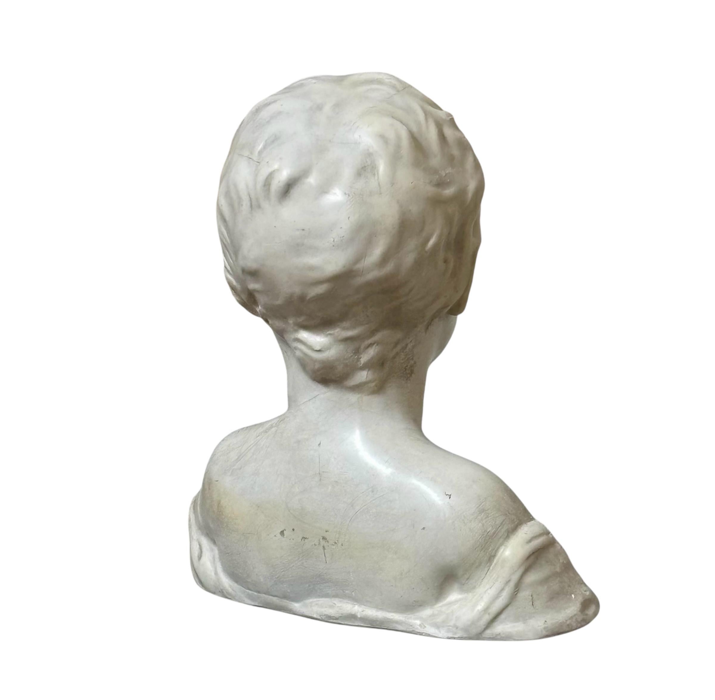 Art Déco Busto di bambino sonante in vendita