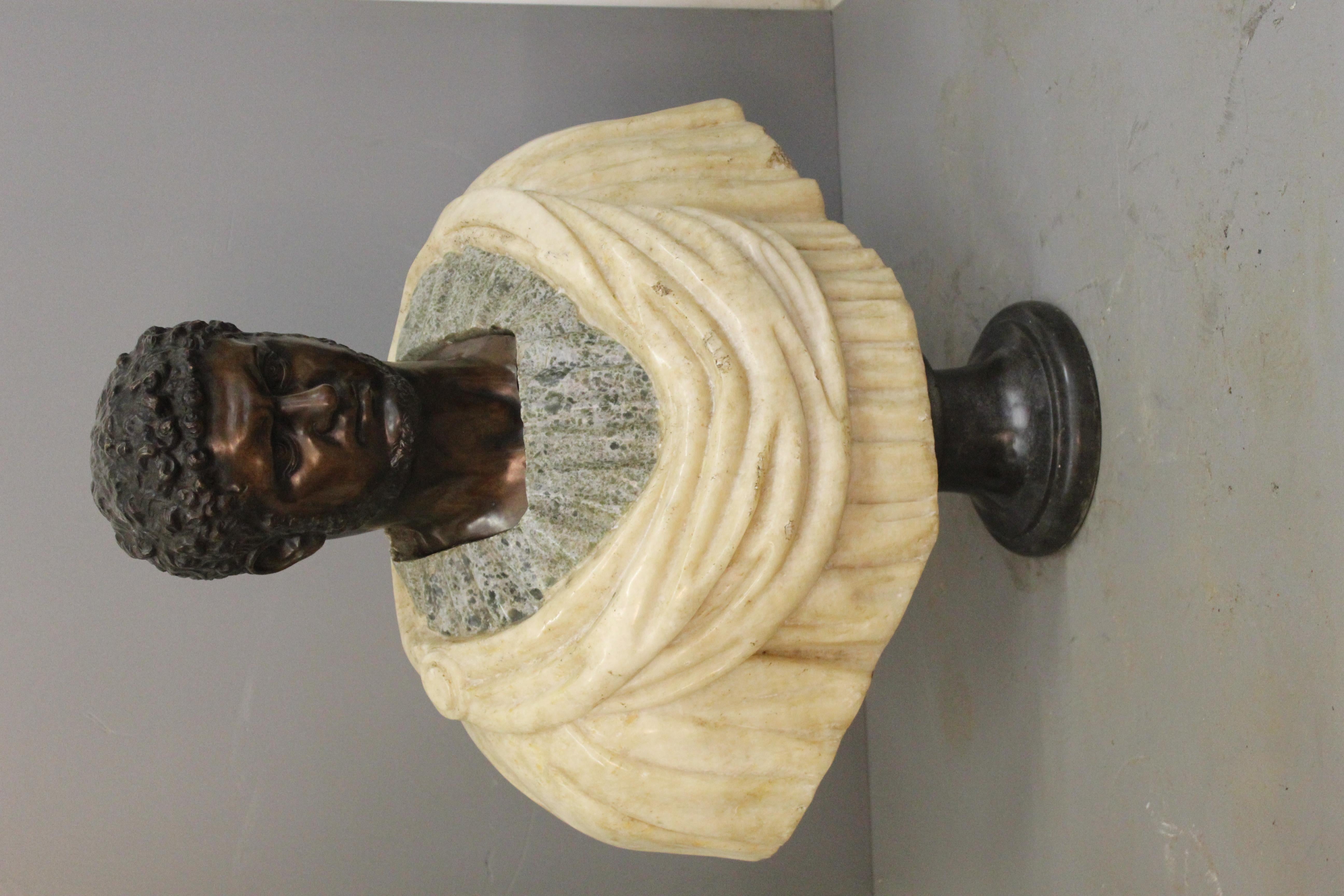 Busto Di Imperatore Romano, Caracalla In Excellent Condition For Sale In Rome, IT