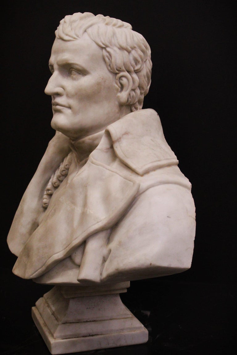 Busto Di Napoleone Bonaparte In Pietra Artificiale | Statua Decorativa 13 Cm - Foto 4