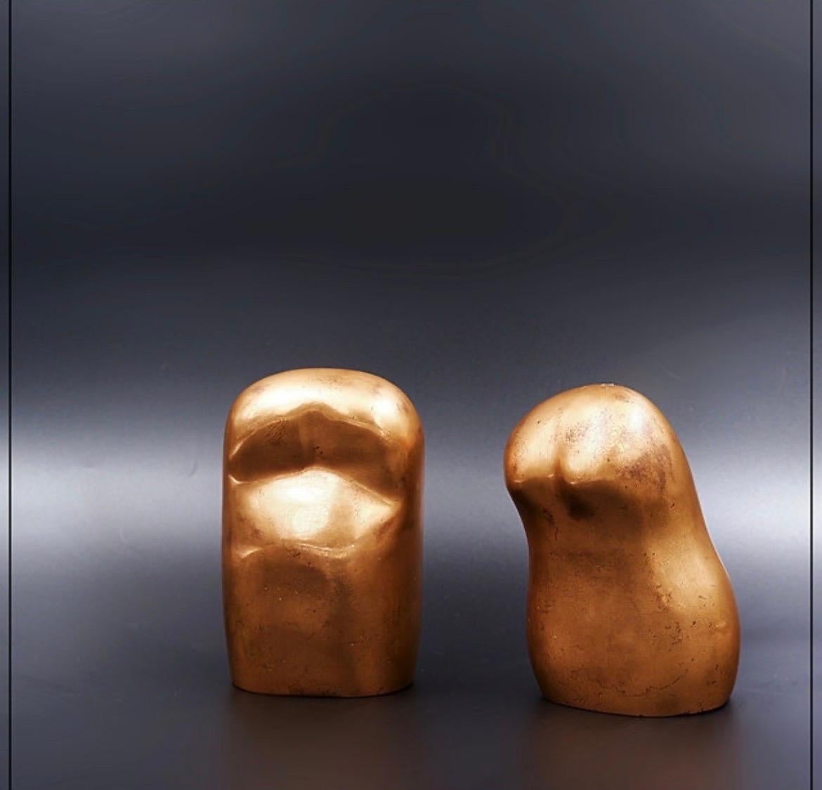 Fine XX secolo Busti di donne/uomini in bronzo in vendita