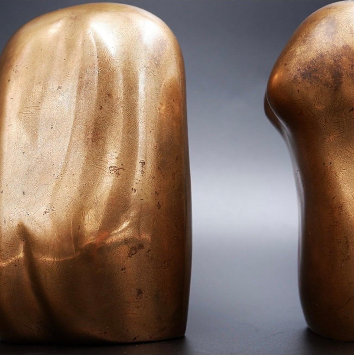 Busti di donne/uomini in bronzo in vendita 2