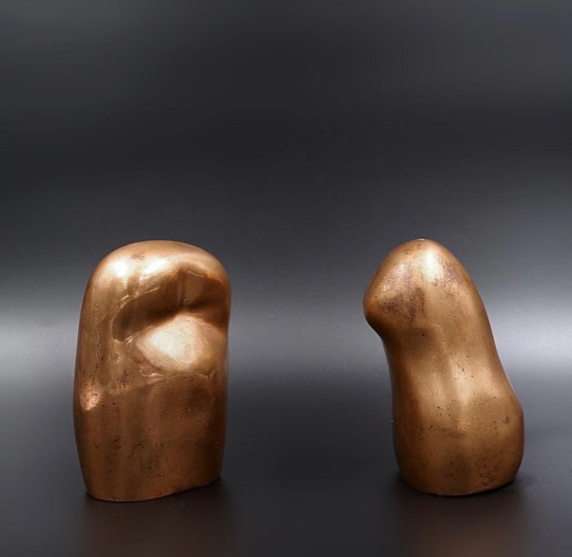Busti di donne/uomini in bronzo in vendita 4