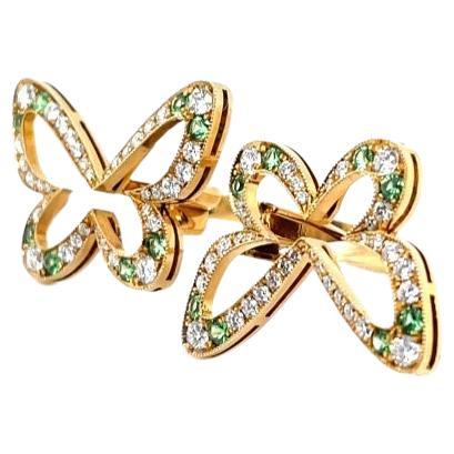 BUT2R18KY, Butterfly Ring 18k Yellow Gold For Sale