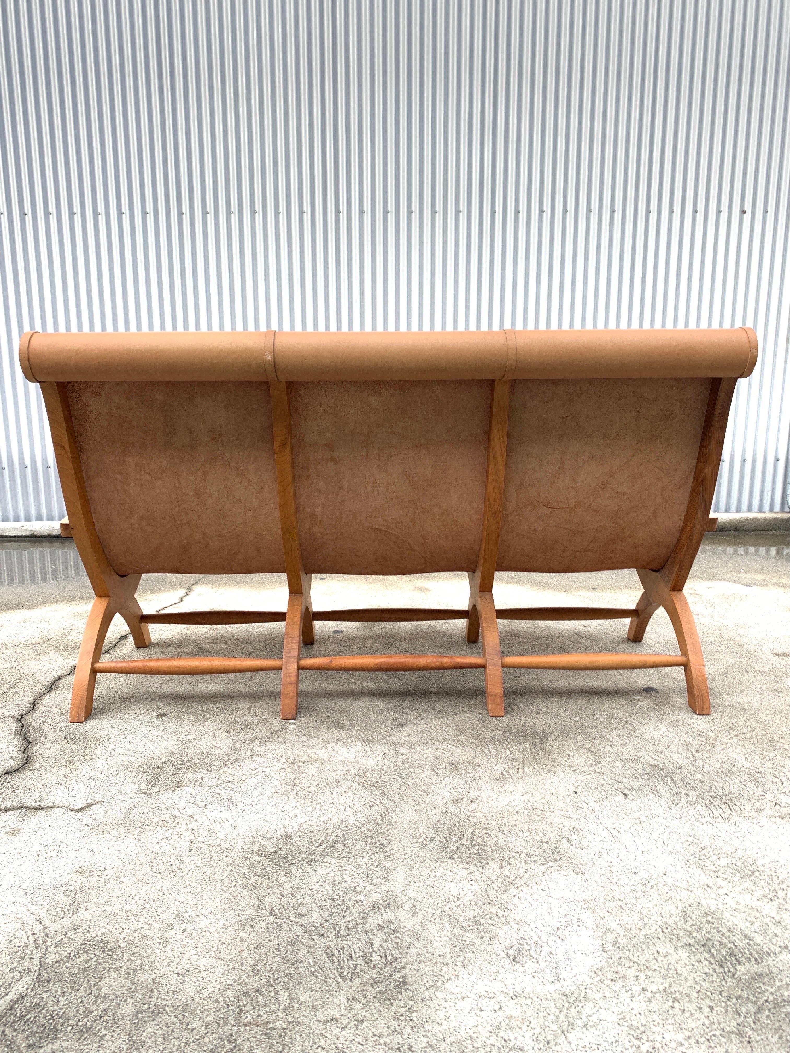 Butaque Sofa by Clara Porset In Good Condition For Sale In Danville, CA