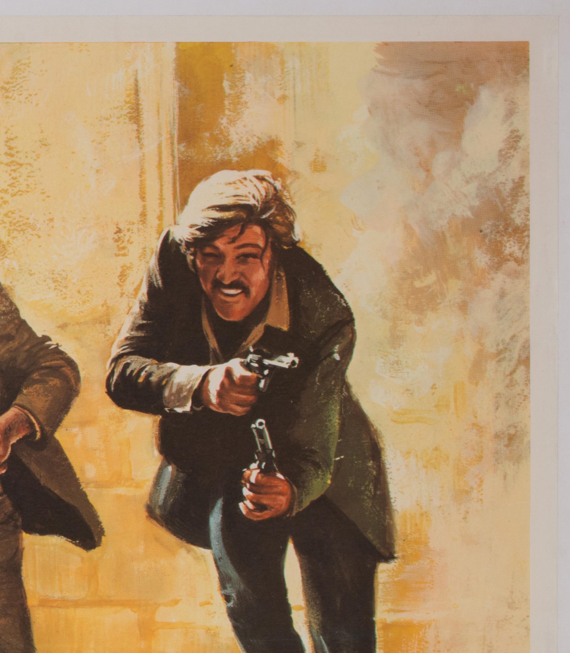 20th Century Butch Cassidy and the Sundance Kid UK Film Movie Poster, Tom Beauvais, 1969 For Sale