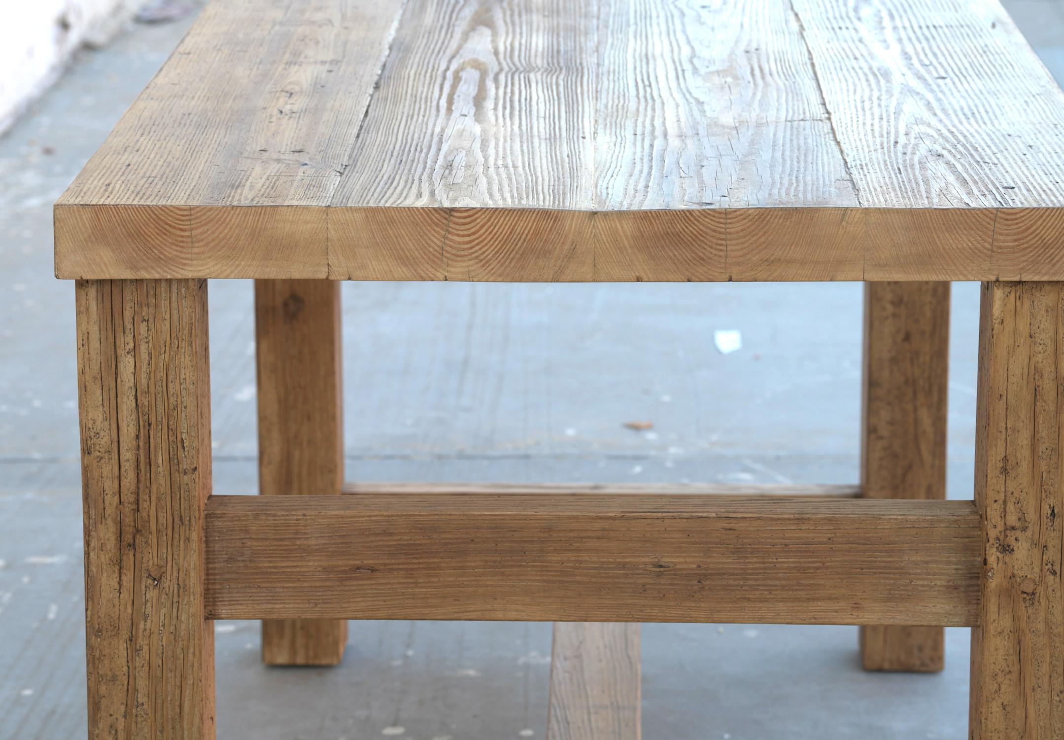 reclaimed kitchen island