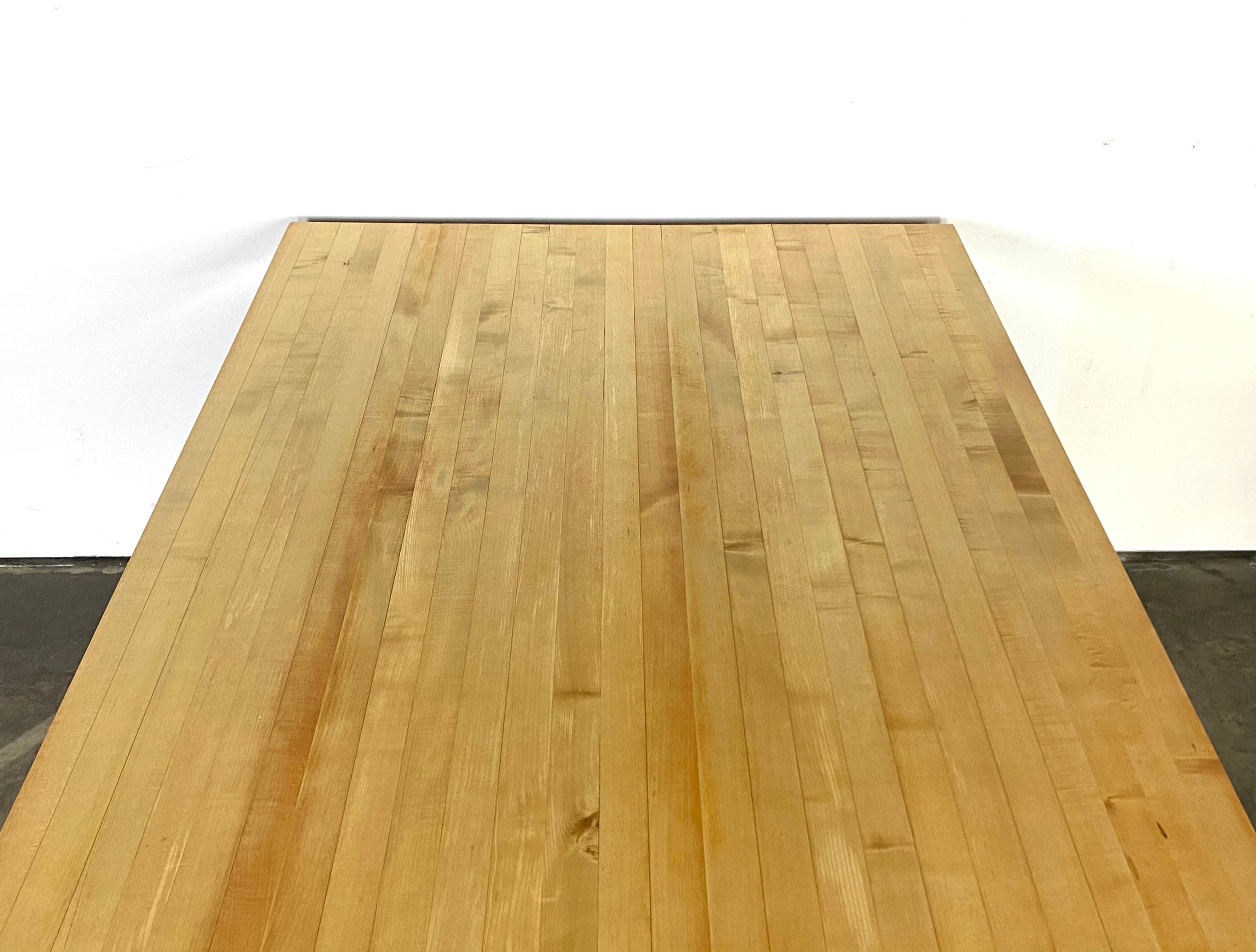 Butcher Block Parsons Dining Table from Design Research 5