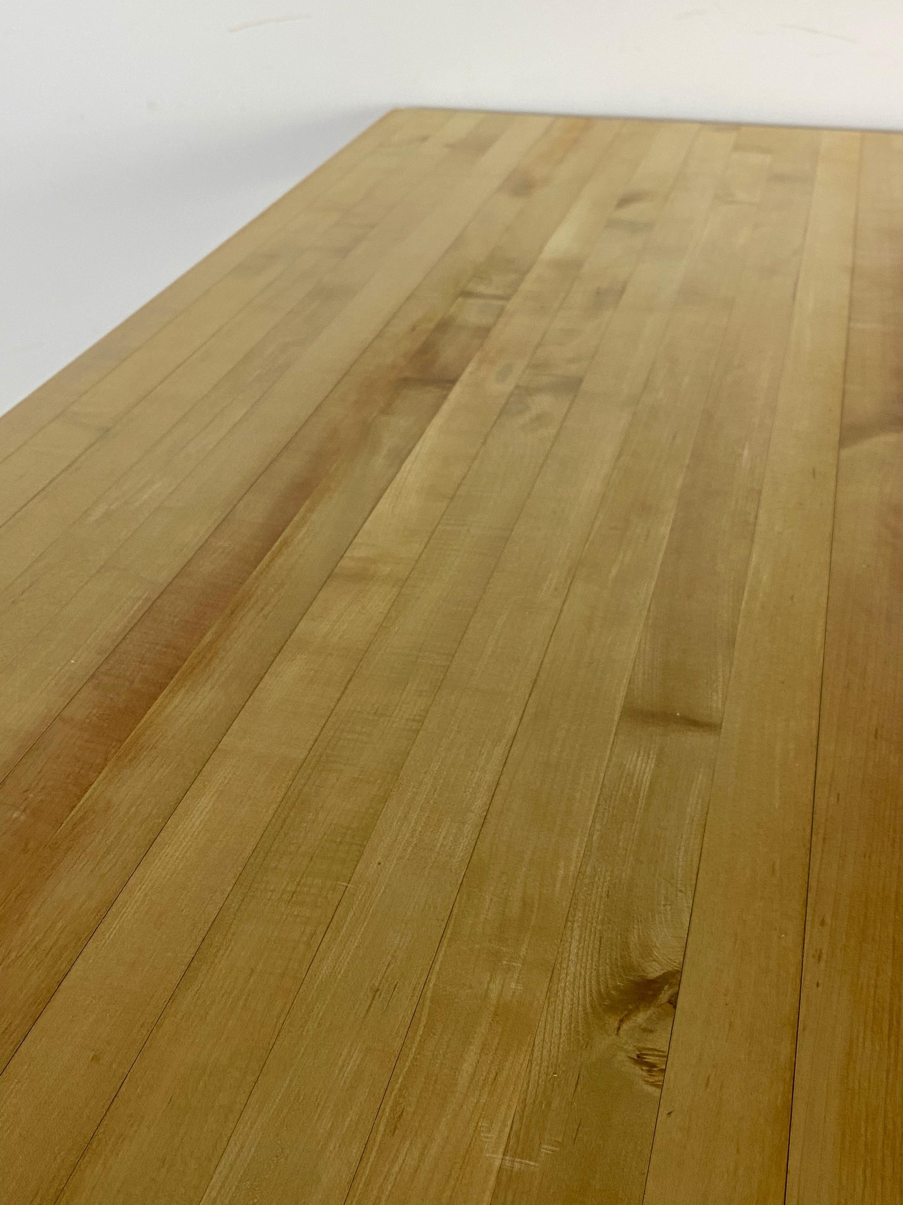 Butcher Block Parsons Dining Table from Design Research 6