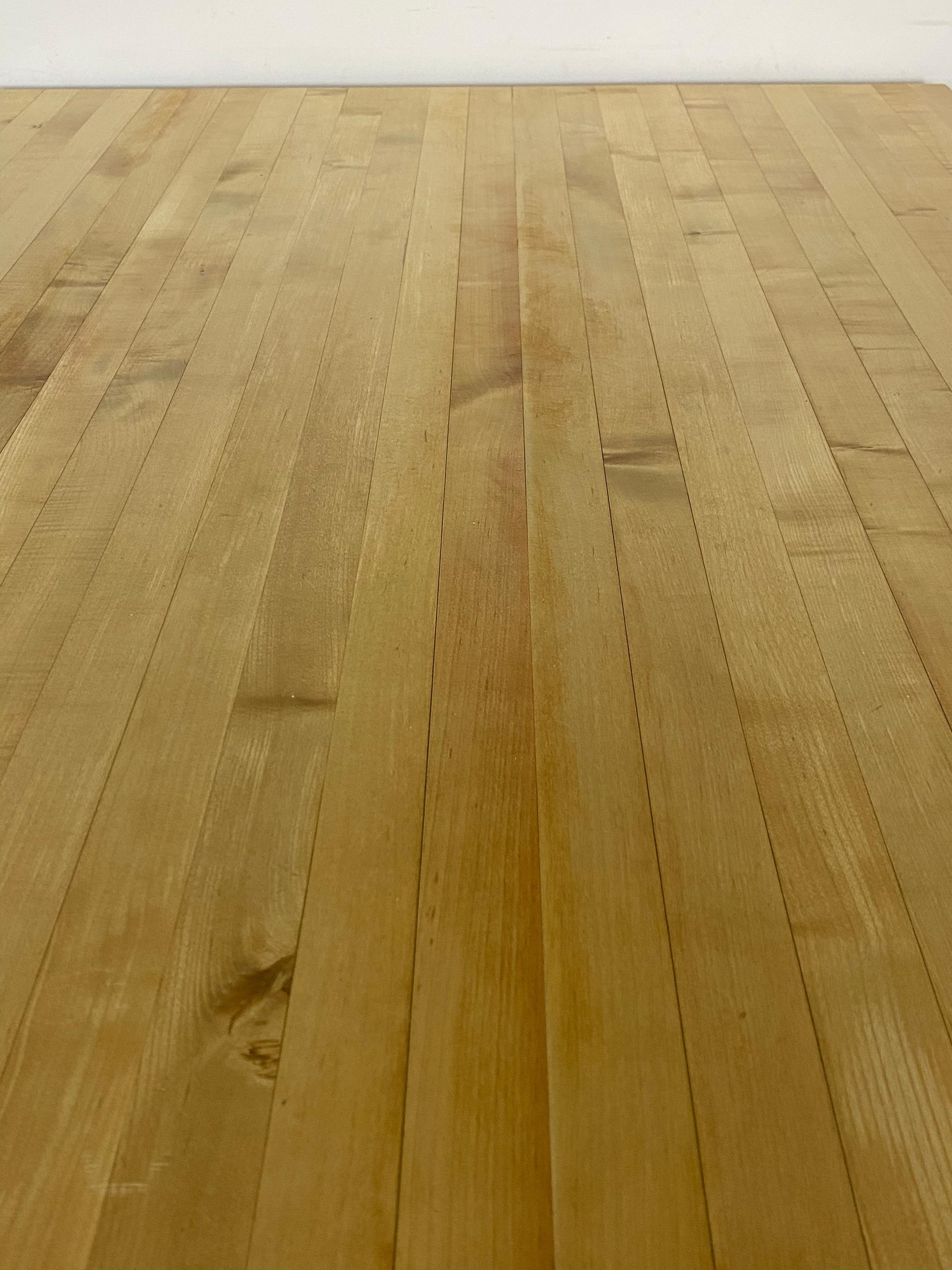 Butcher Block Parsons Dining Table from Design Research 8