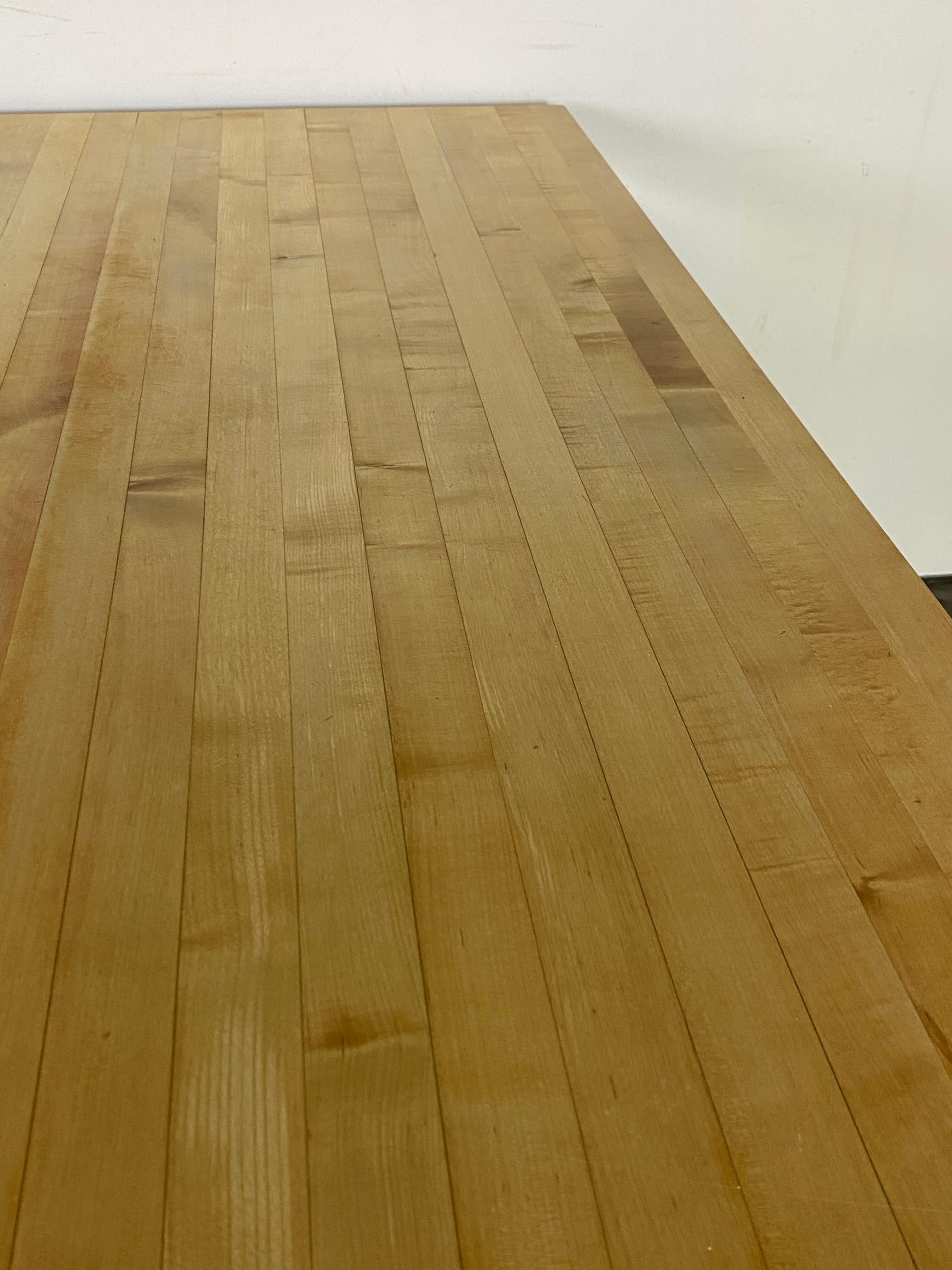 Butcher Block Parsons Dining Table from Design Research 9