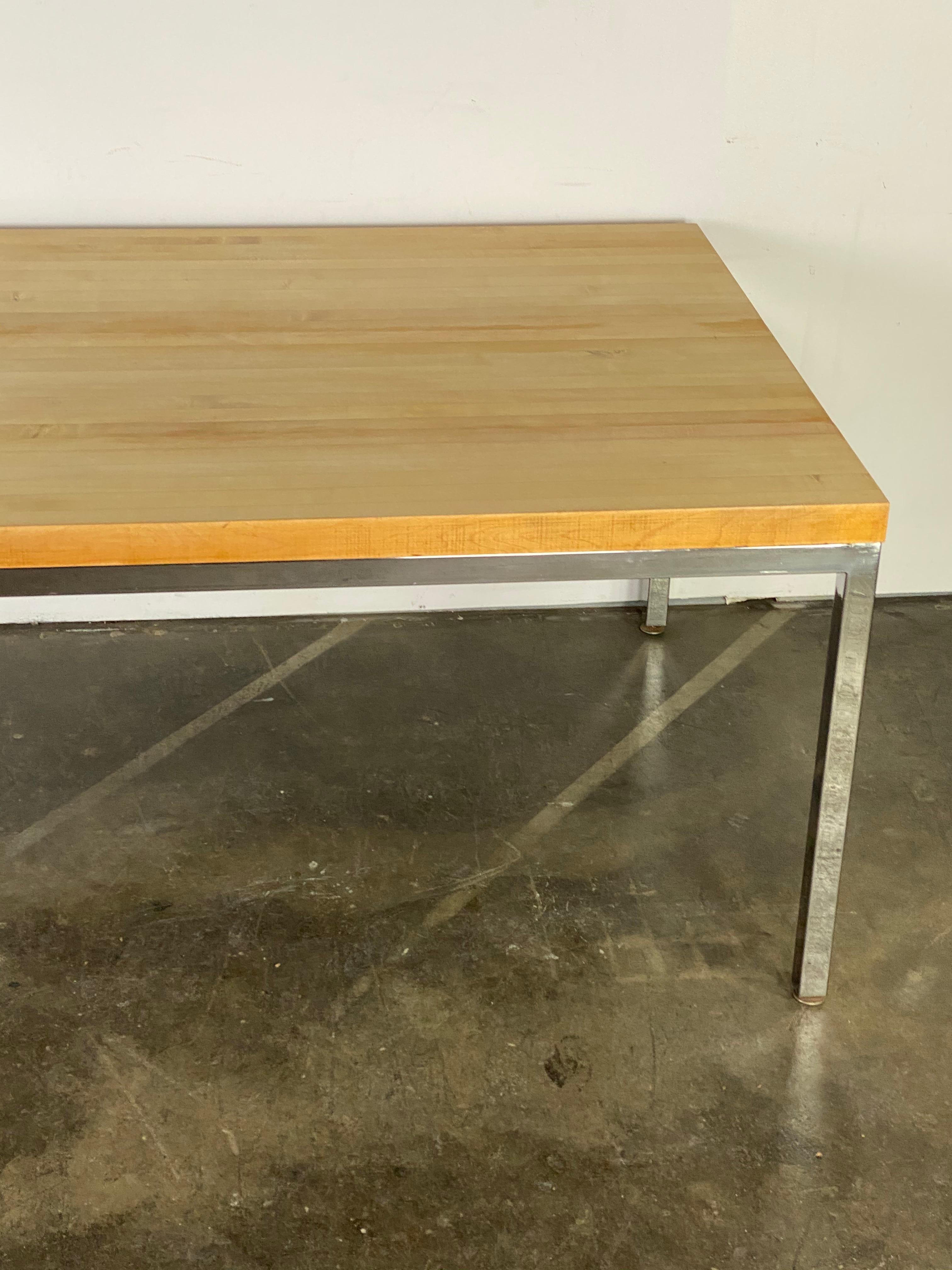 American Butcher Block Parsons Dining Table from Design Research