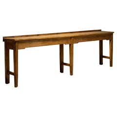 Butchers Bench Work Table, England circa 1890 Antique Butchers Bench Work Table, England circa 1890